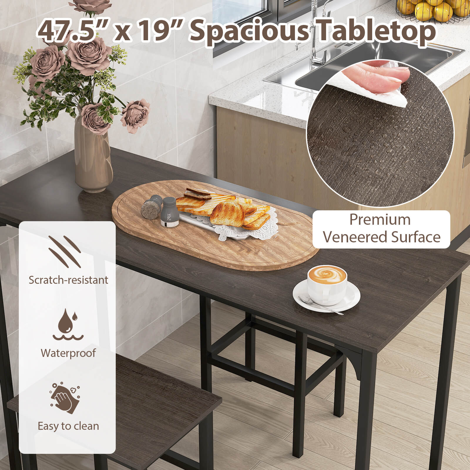 Costway HCST07614 Dining-Sets - View #6