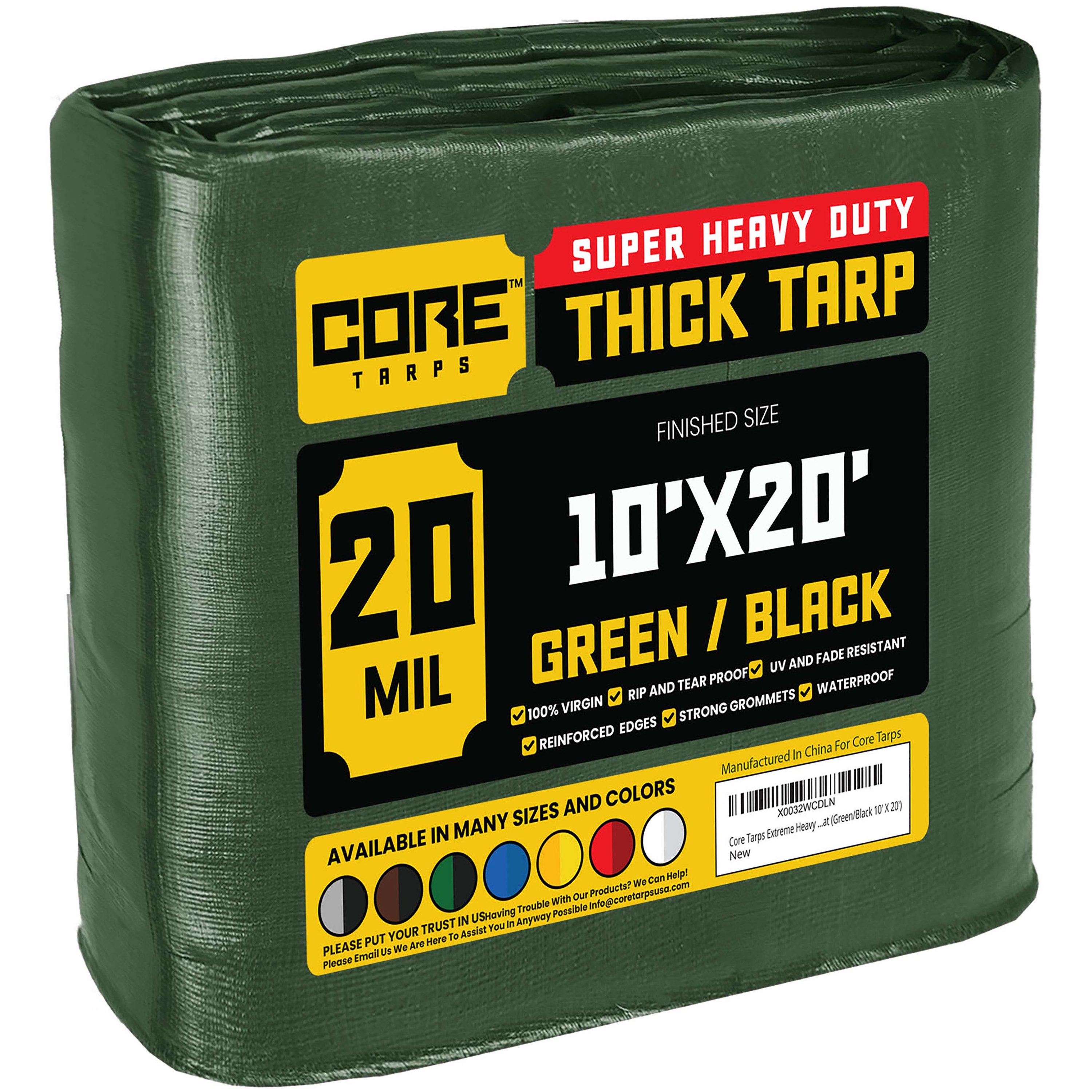5$ OFF 2 OR MORE 10' x 20' GREEN MESH SCREEN SHADE HAULING TARP W/ GROMMETS, 