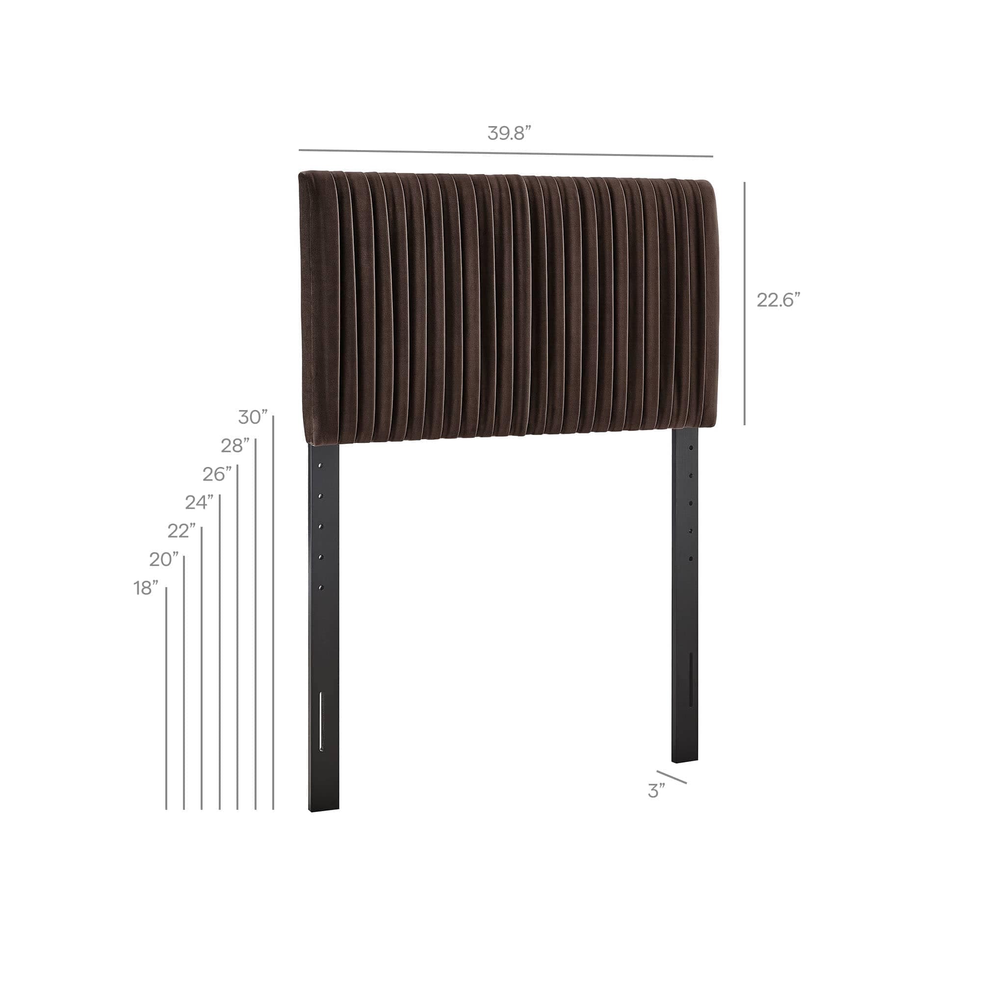 Modway MOD-7276-CHB Upholstered-Headboards - View #3