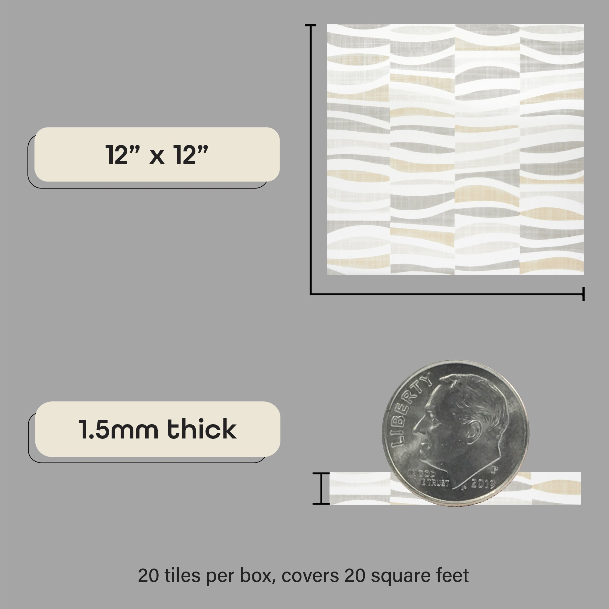 Achim RTFTV61420 Vinyl-Tiles - View #9