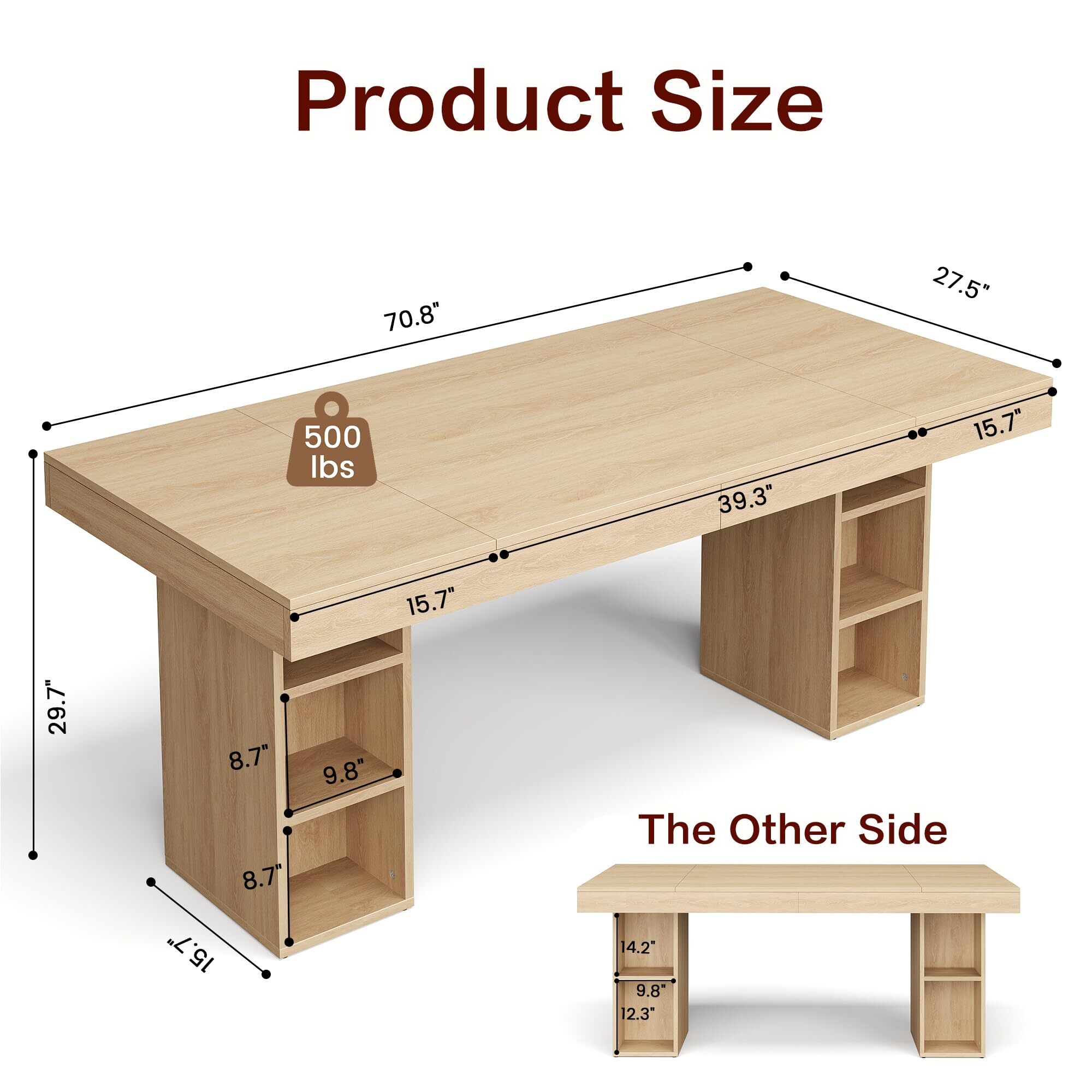 GarveeLife MMP-PHK-34U8TXMT Dining-Tables - View #8