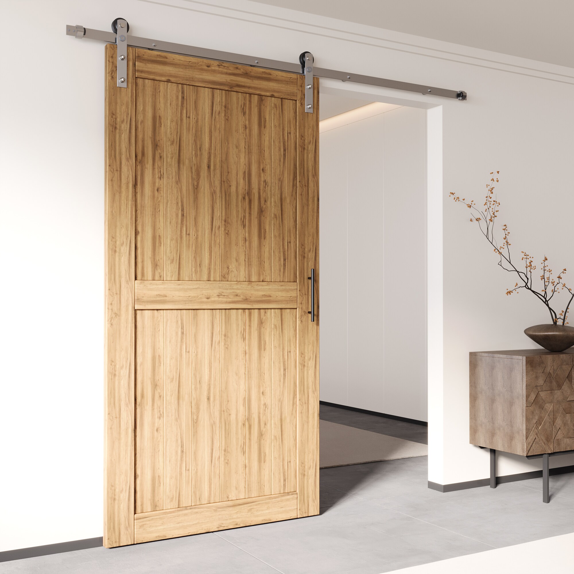 HOMACER ZT1DNZ156C Barn-Door-Roller-Kits - View #2