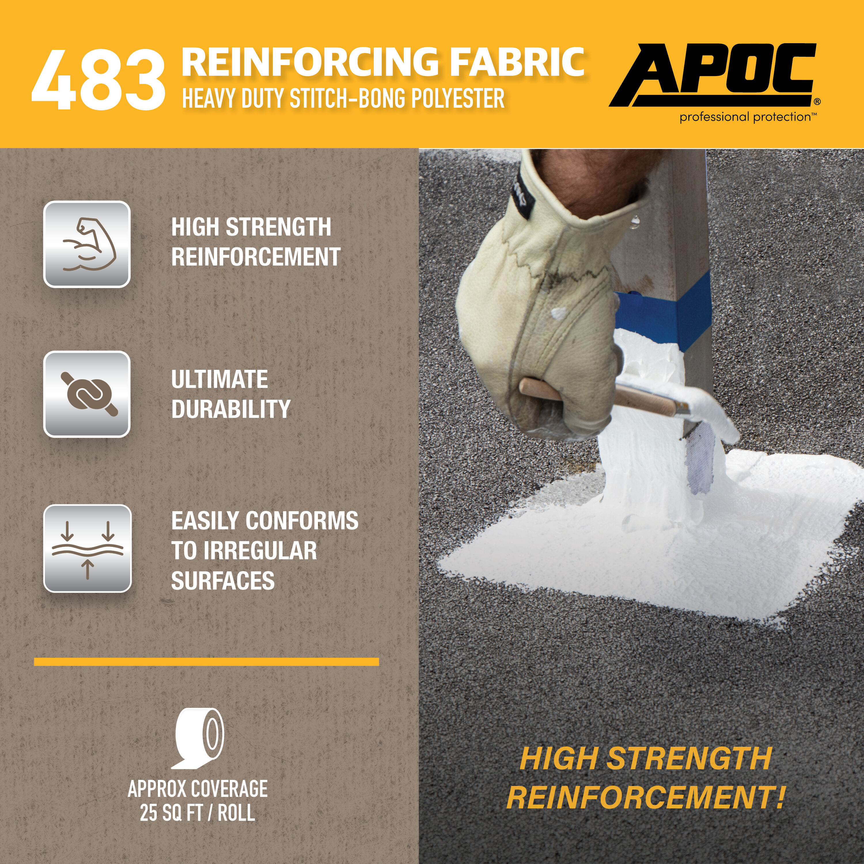 APOC AP-4834-75-12 Roof-Fabric - View #4