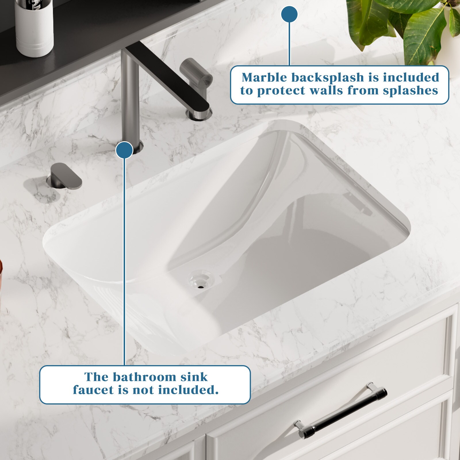 JEAREY DXRZJ-3S-BE Bath-Vanity-Combo - View #6