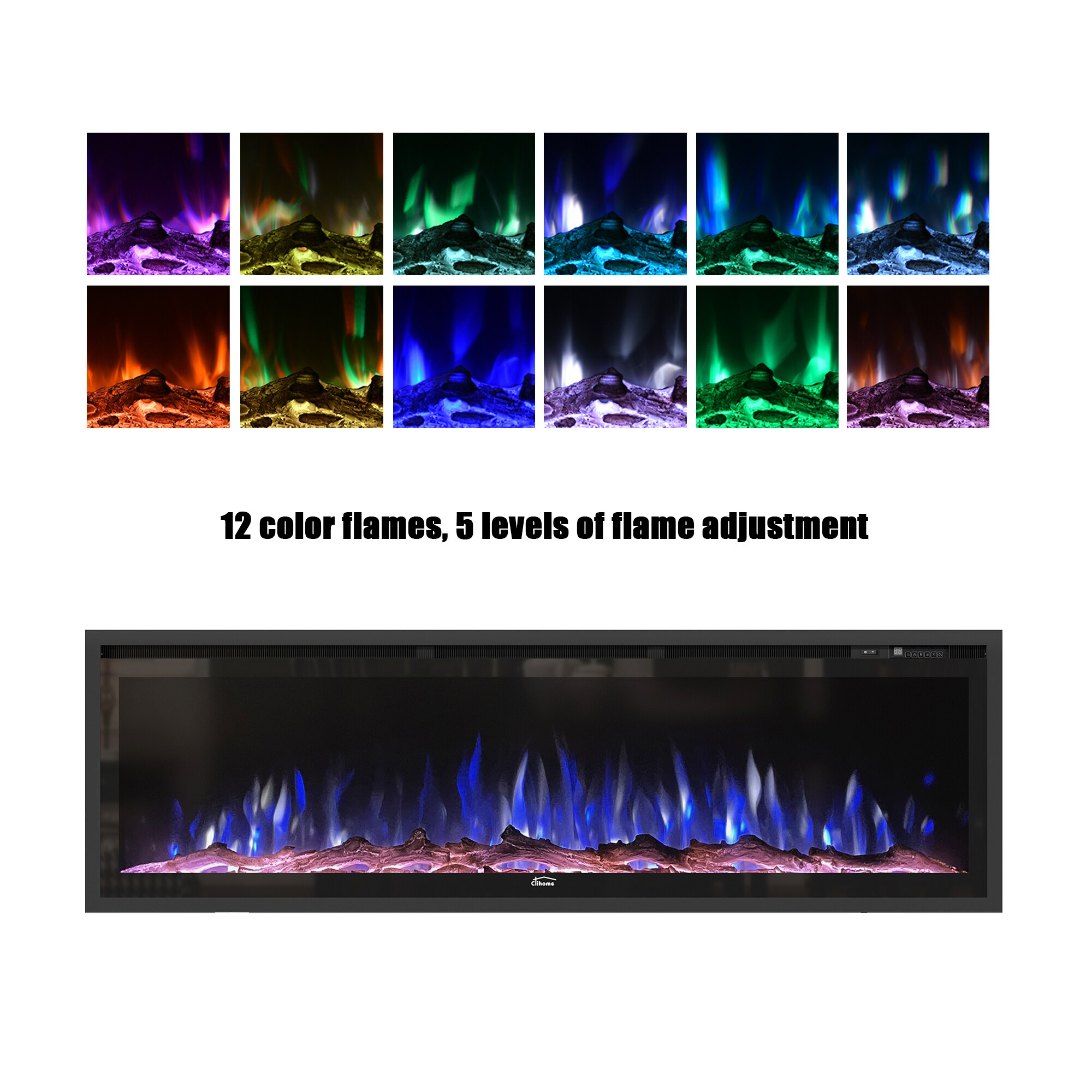 Mondawe MD-W5121CYSH Electric-Fireplaces - View #3