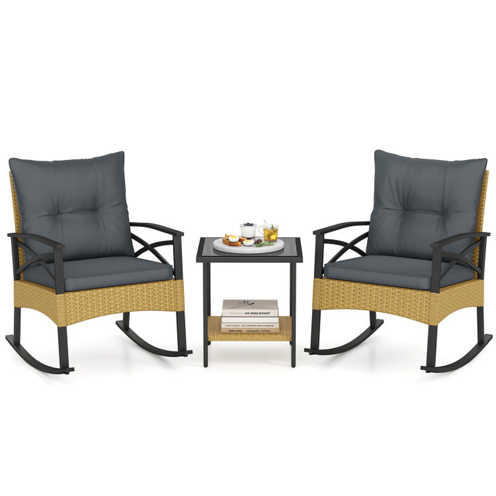 Boyel Living BL-HYA5504GR Patio-Conversation-Sets - View #11