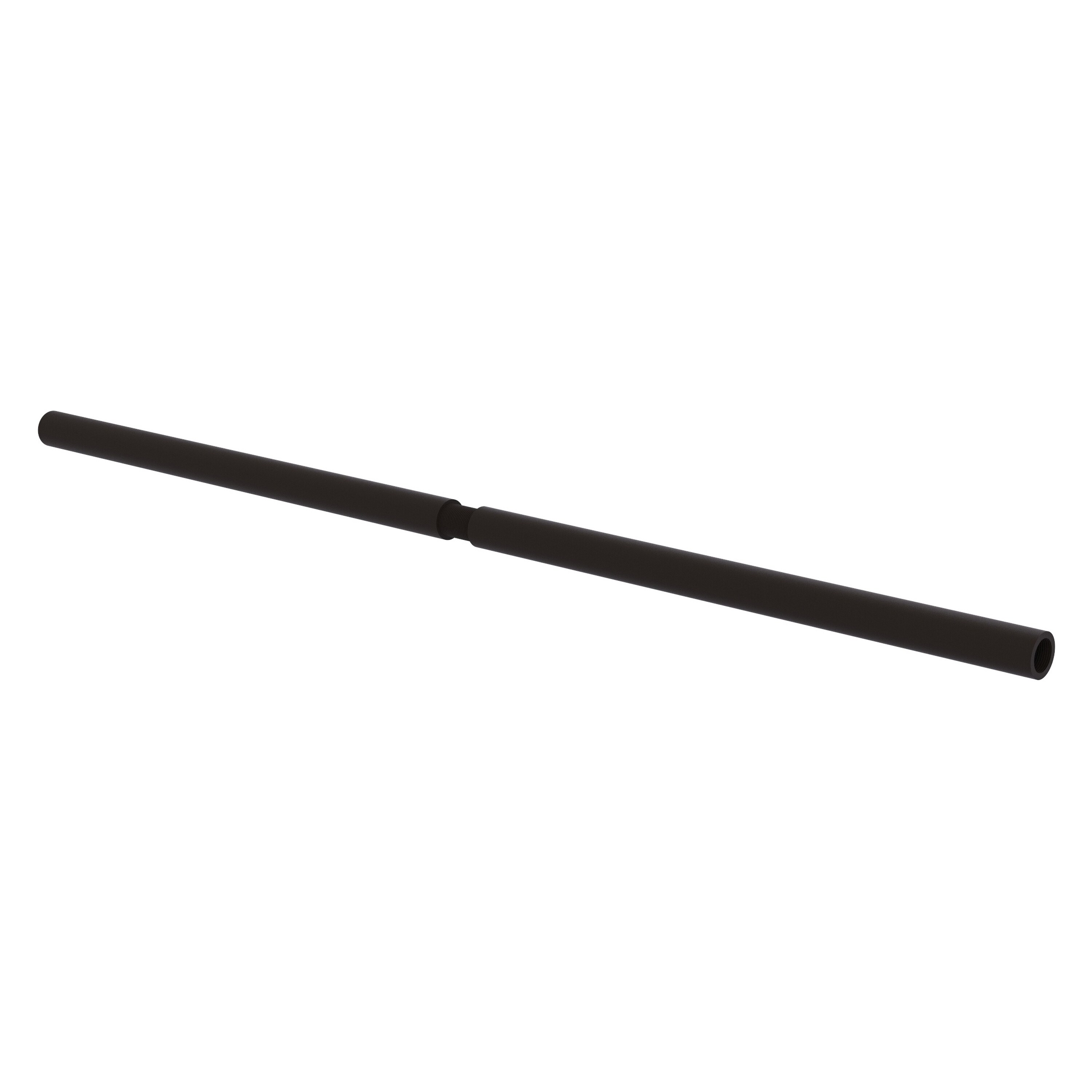 Allied Brass SR-72-ORB 48-in to 72-in Oil Rubbed Bronze Fixed Single straight Shower Curtain Rod