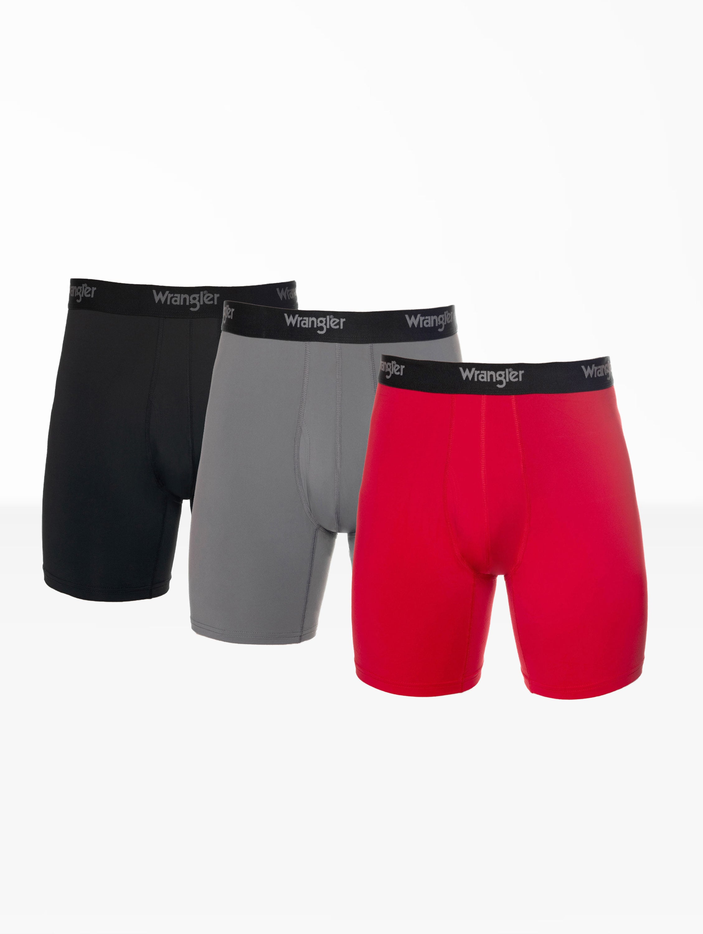 Wrangler Men's Small Nylon Fitness Boxer Briefs in the Thermals department  at