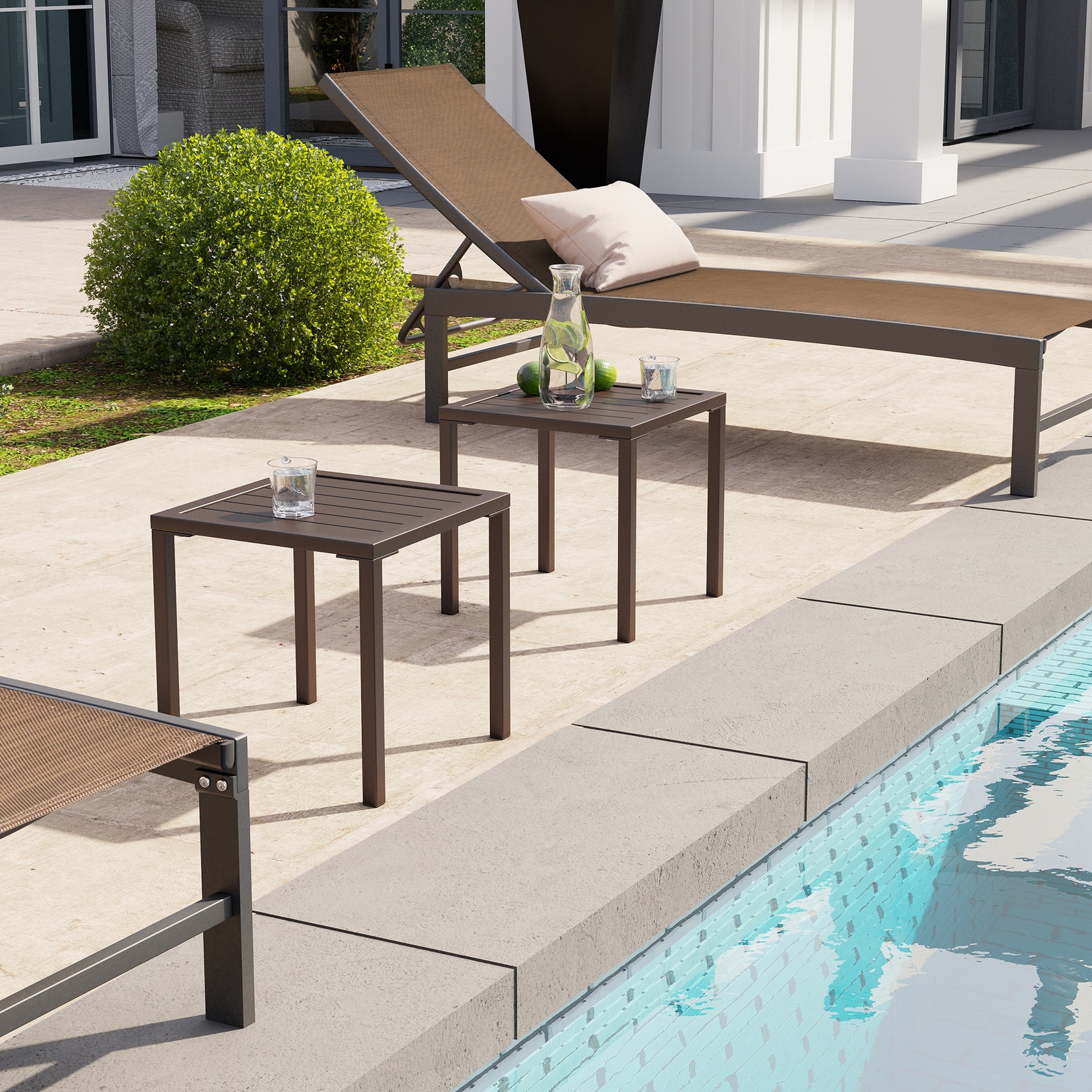 Crestlive Products CL-TB006BRN-2 Patio-Tables - View #6