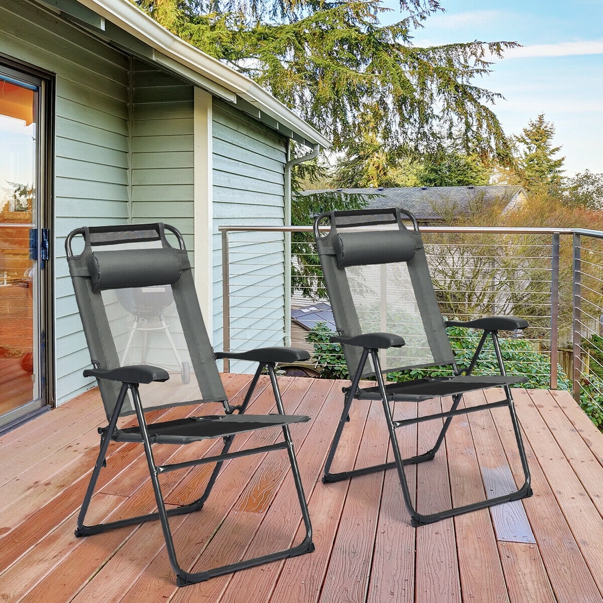Forclover HBV-270GR-2 Patio-Chairs - View #2