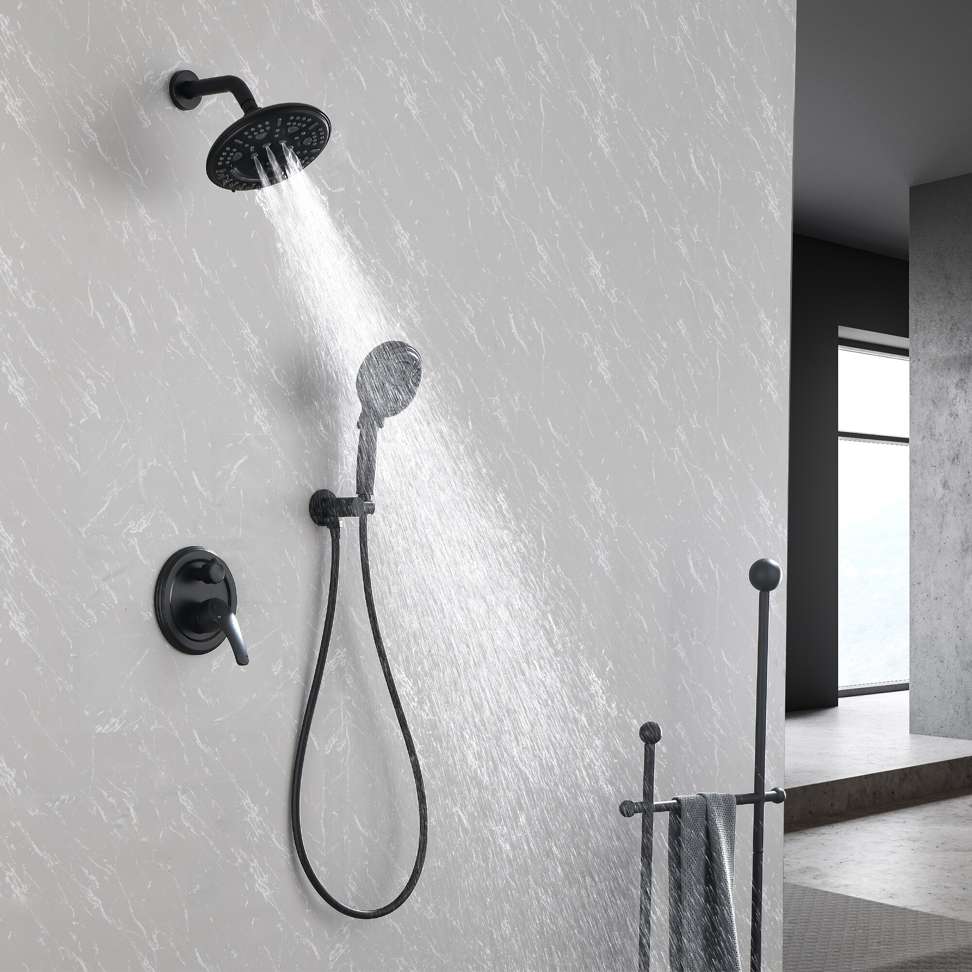 Poinic CFA-MB-88044 Showerhead-Bar-Panels - View #2
