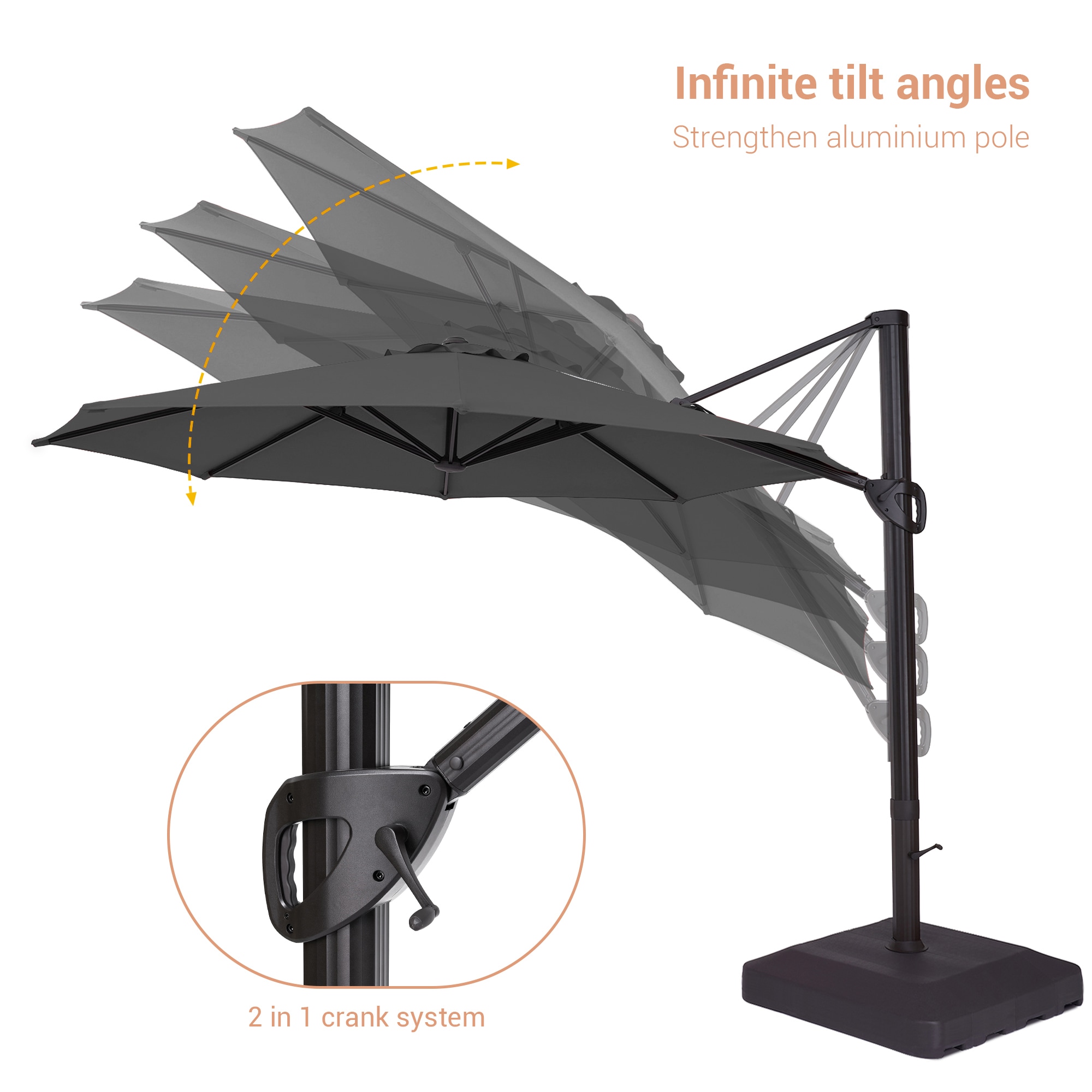 ACEGOSES LW-1159RD-LED-WB Umbrellas-2 - View #5