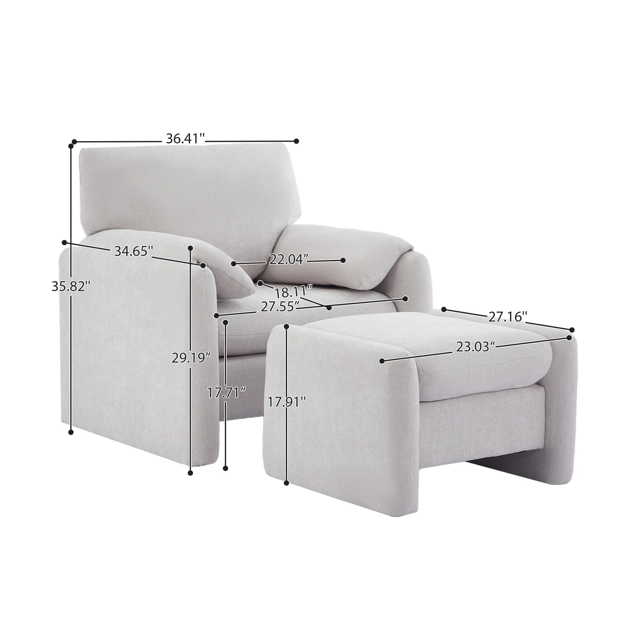 VOUA SAF-PEMXNE-GY chairs - View #3