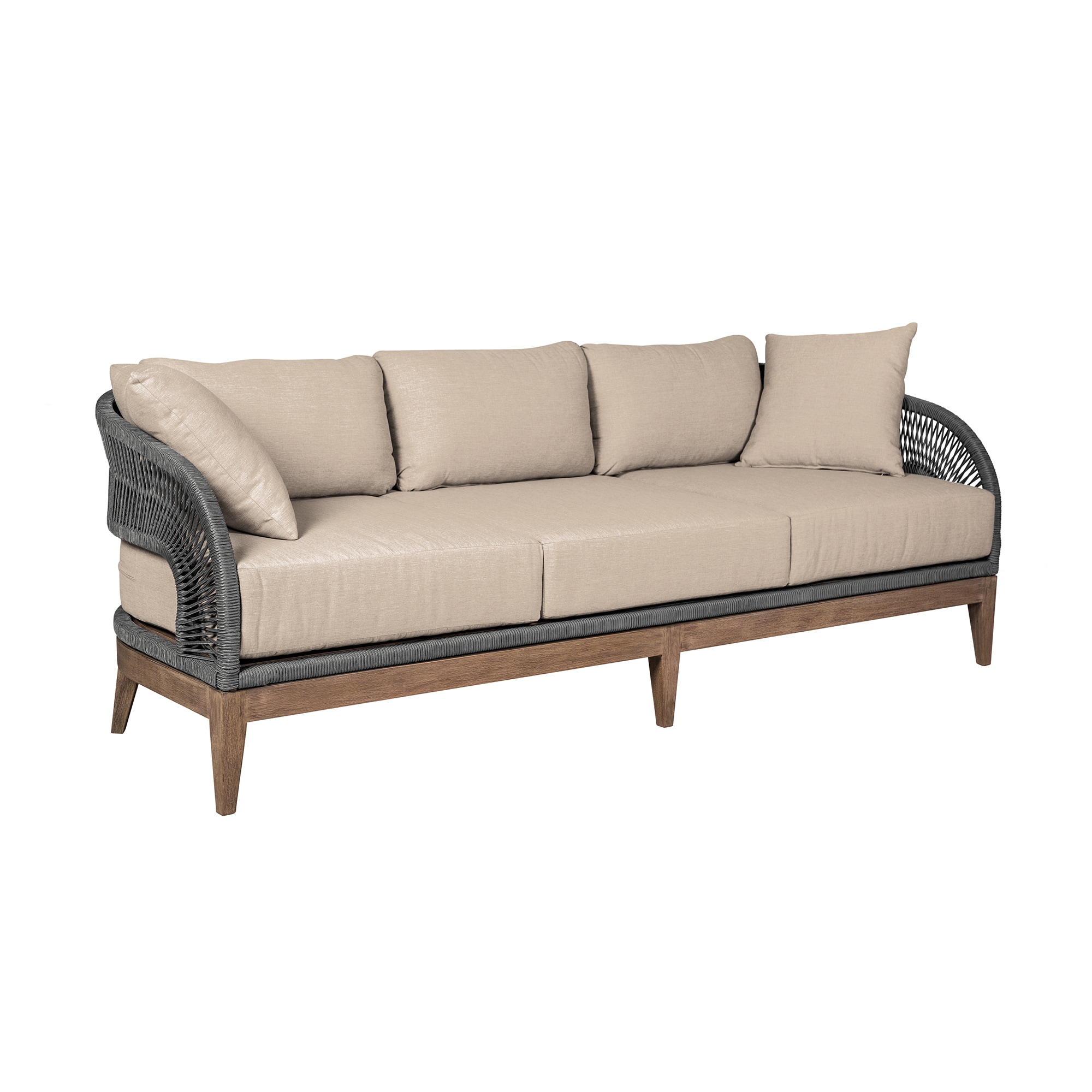 Armen Living SETOR4EUCTP Patio-Conversation-Sets - View #2