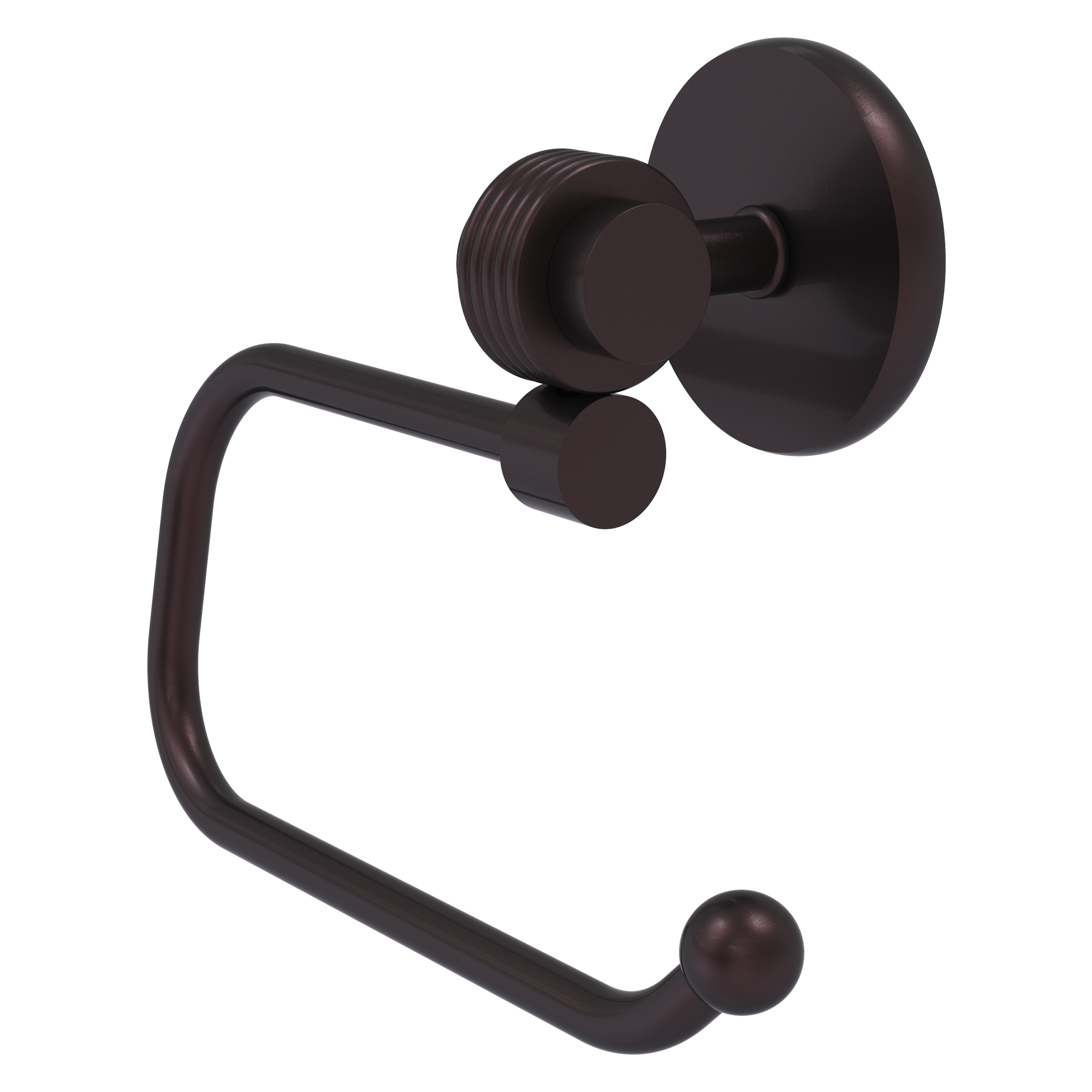 Allied Brass 7224EG-ABZ Satellite Orbit Two Antique Bronze Wall mount Single post Toilet Paper Holder 1 -Rolls with Storage