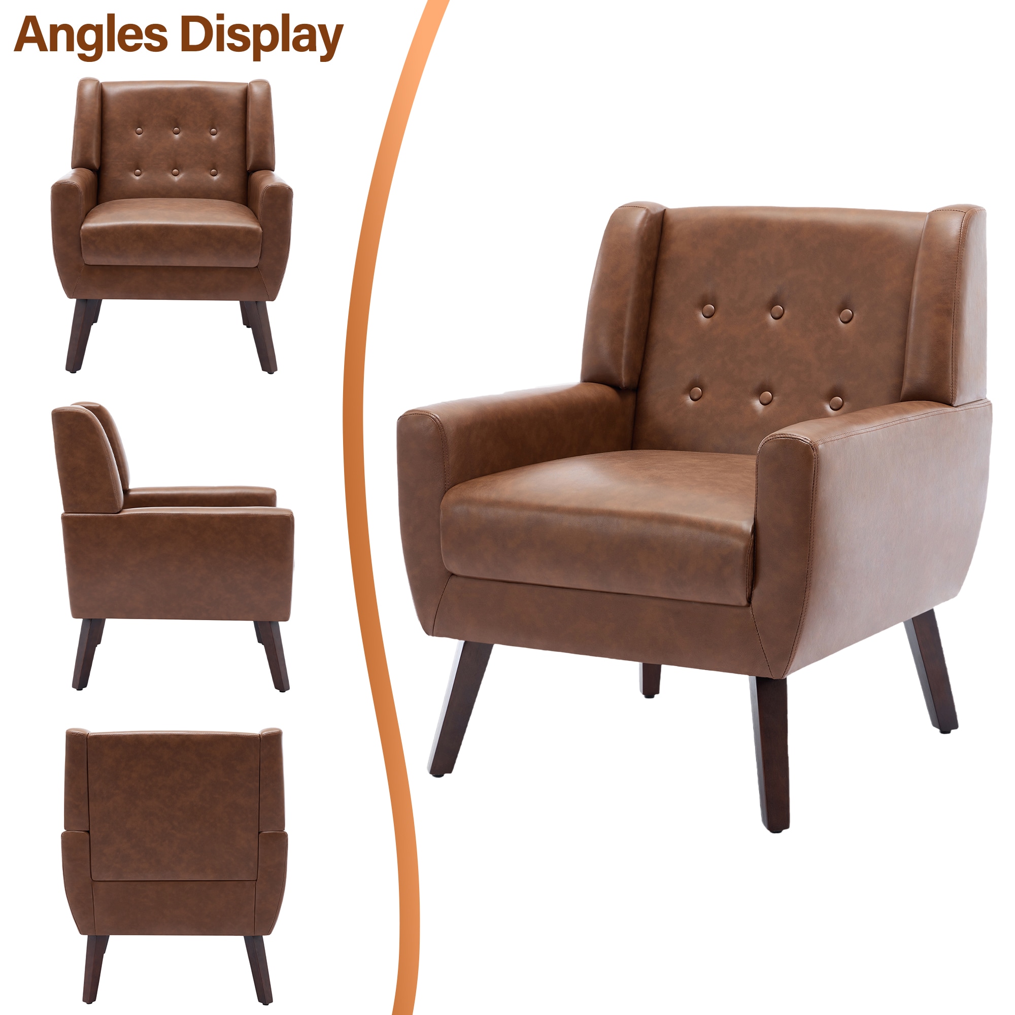 Dreamsidea LS-SF0003-P COFFEE chairs - View #4