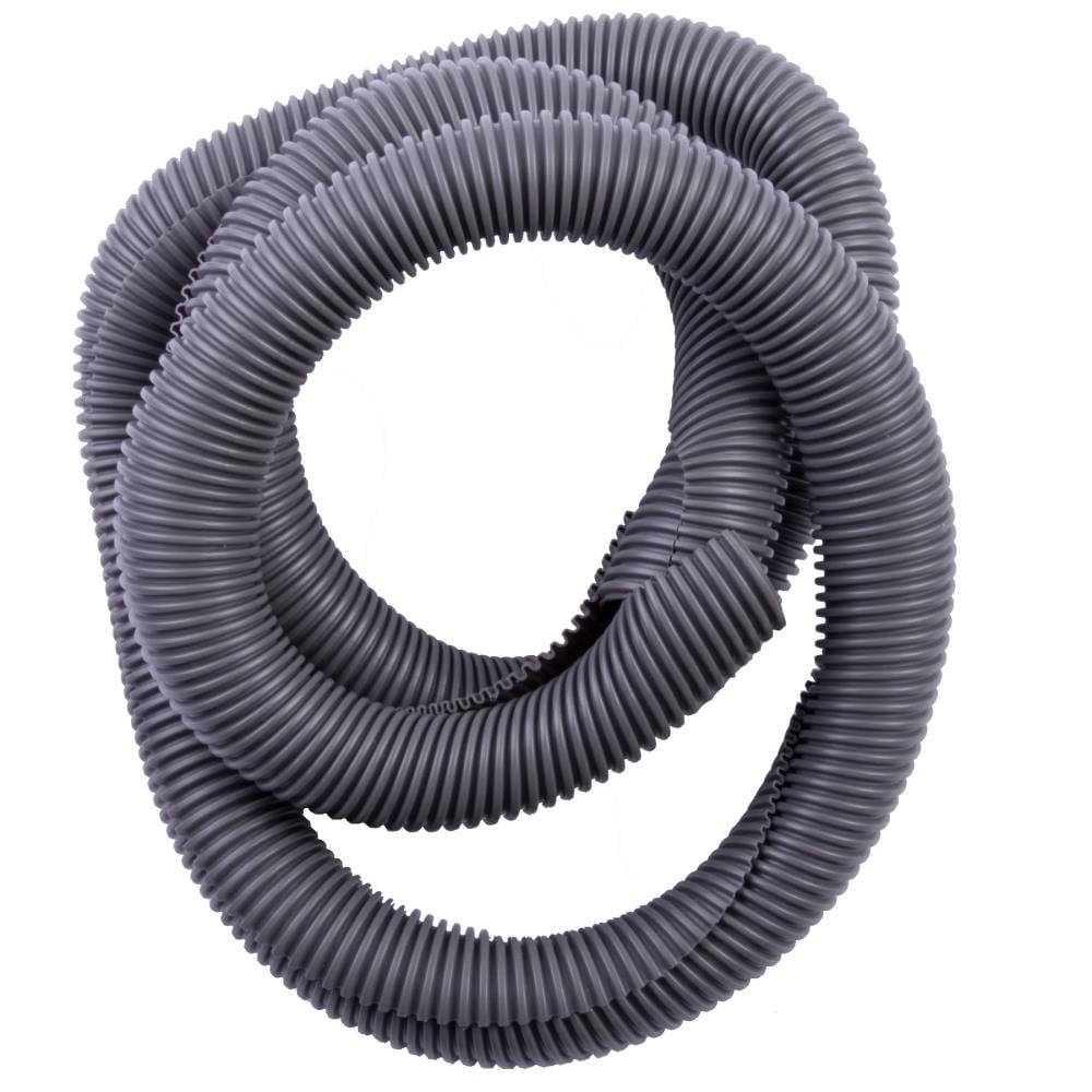 Split Wire Loom Tubing PE Corrugated Pipe Conduit 10ft Length 10x13mm White  for Wire Cable 