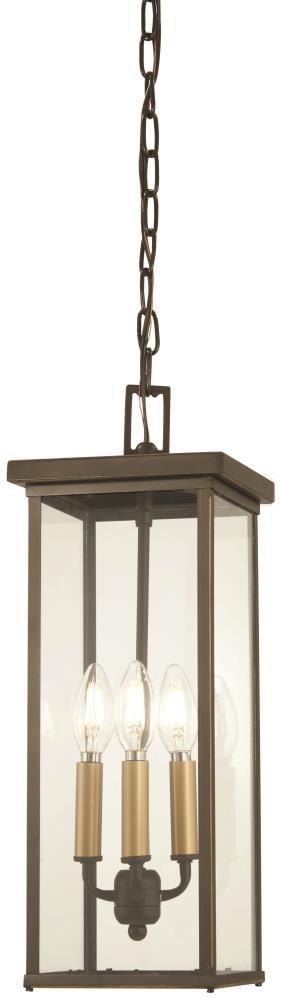 Minka Lavery Casway 4-Light 19.25-in Oil Rubbed Bronze with Gold ...