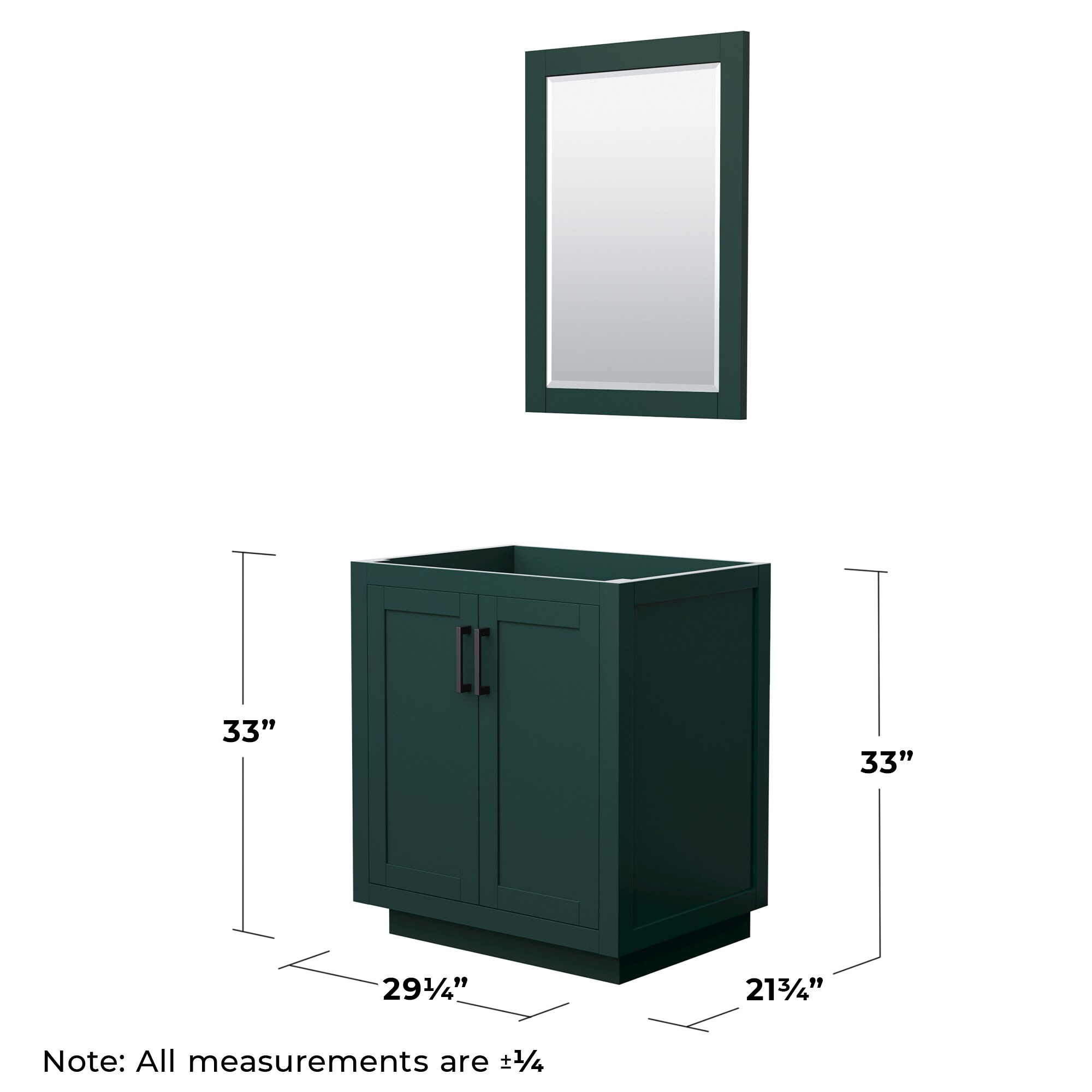 Wyndham Collection WCF292930SGKCXSXXM24 vanities - View #4