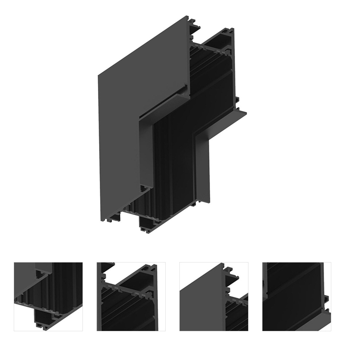 WAC Lighting S2CT-IC-BK Track-Lighting-Components - View #3