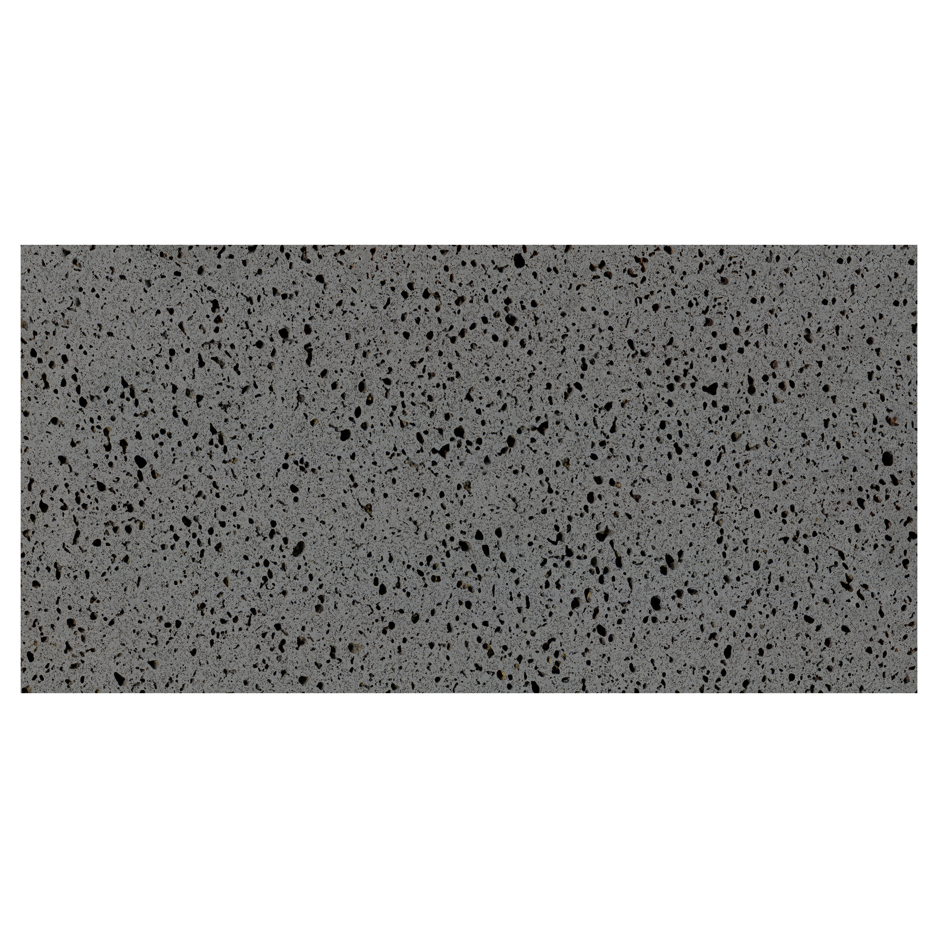 WonderLand 24-in L x 12-in W x 0.79-in H Rectangle Black Honed Natural stone Paver