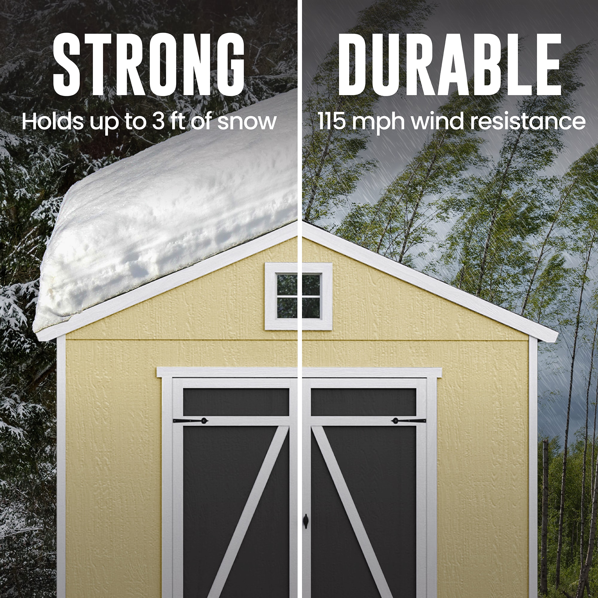 Heartland 63454-3 Wood-Storage-Buildings - View #7