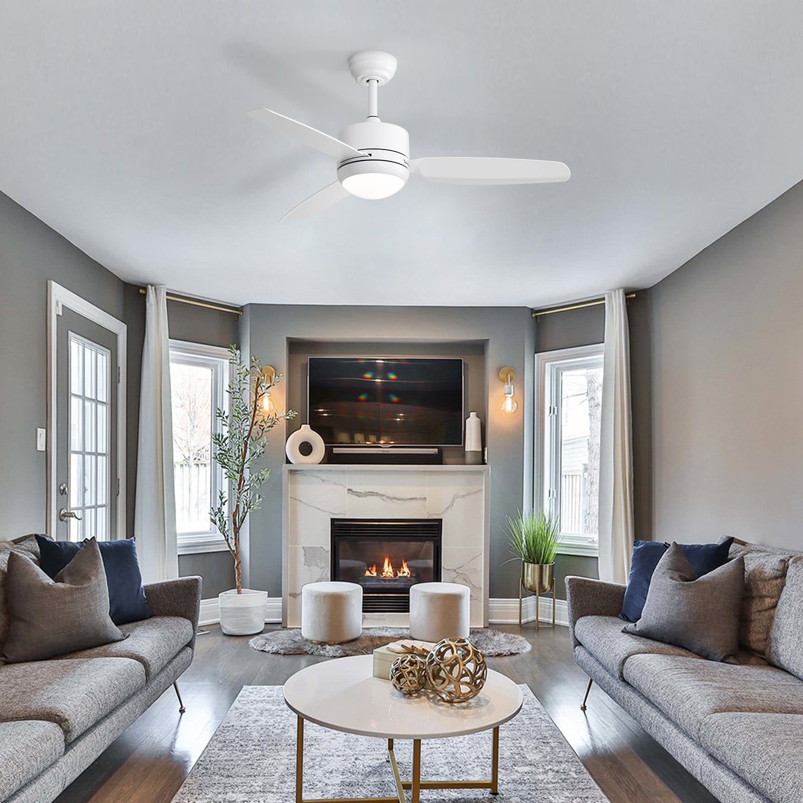 Sofucor YY-46K001WHWH Ceiling-Fans - View #5