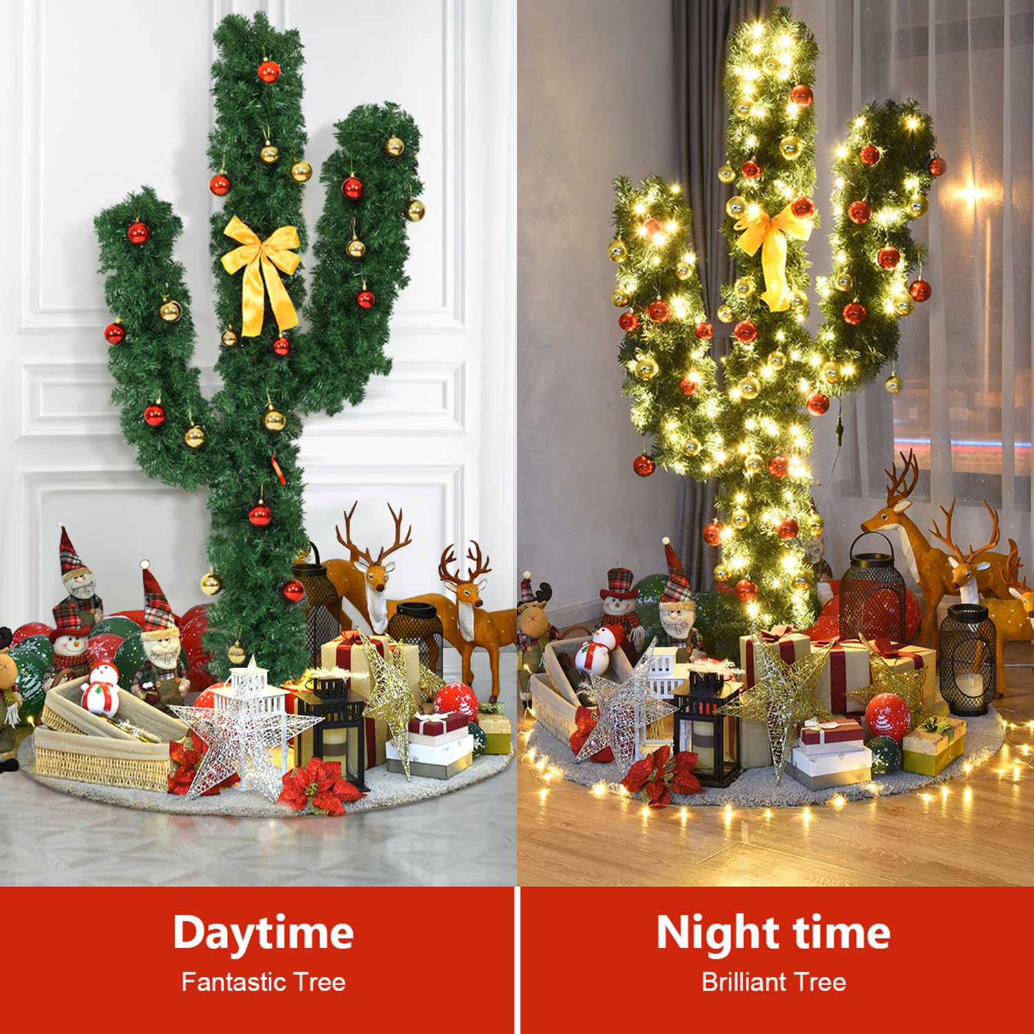 Costway CSHY000201 Artificial-Christmas-Trees - View #6