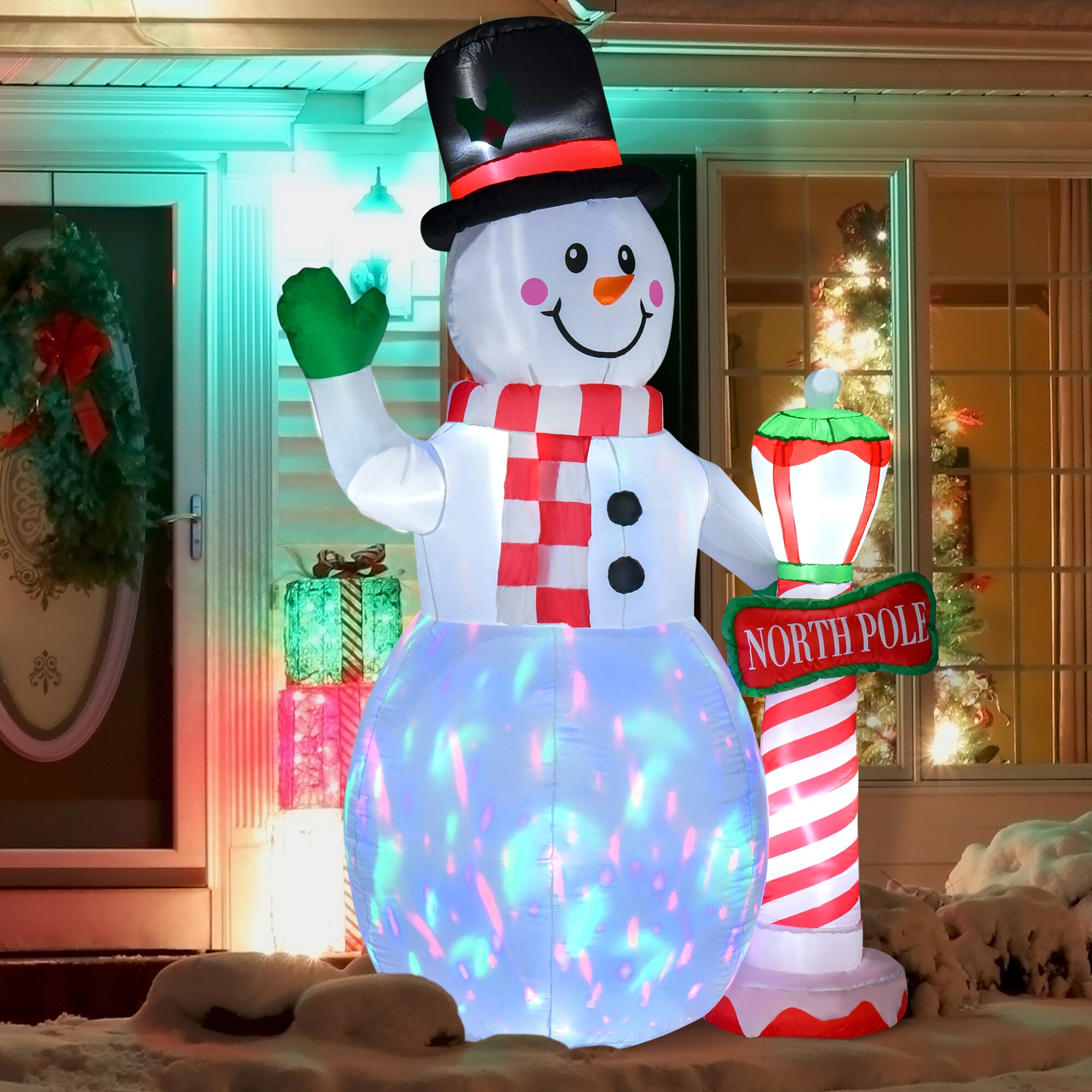 WELLFOR HYZ24099US Christmas-Inflatables - View #3