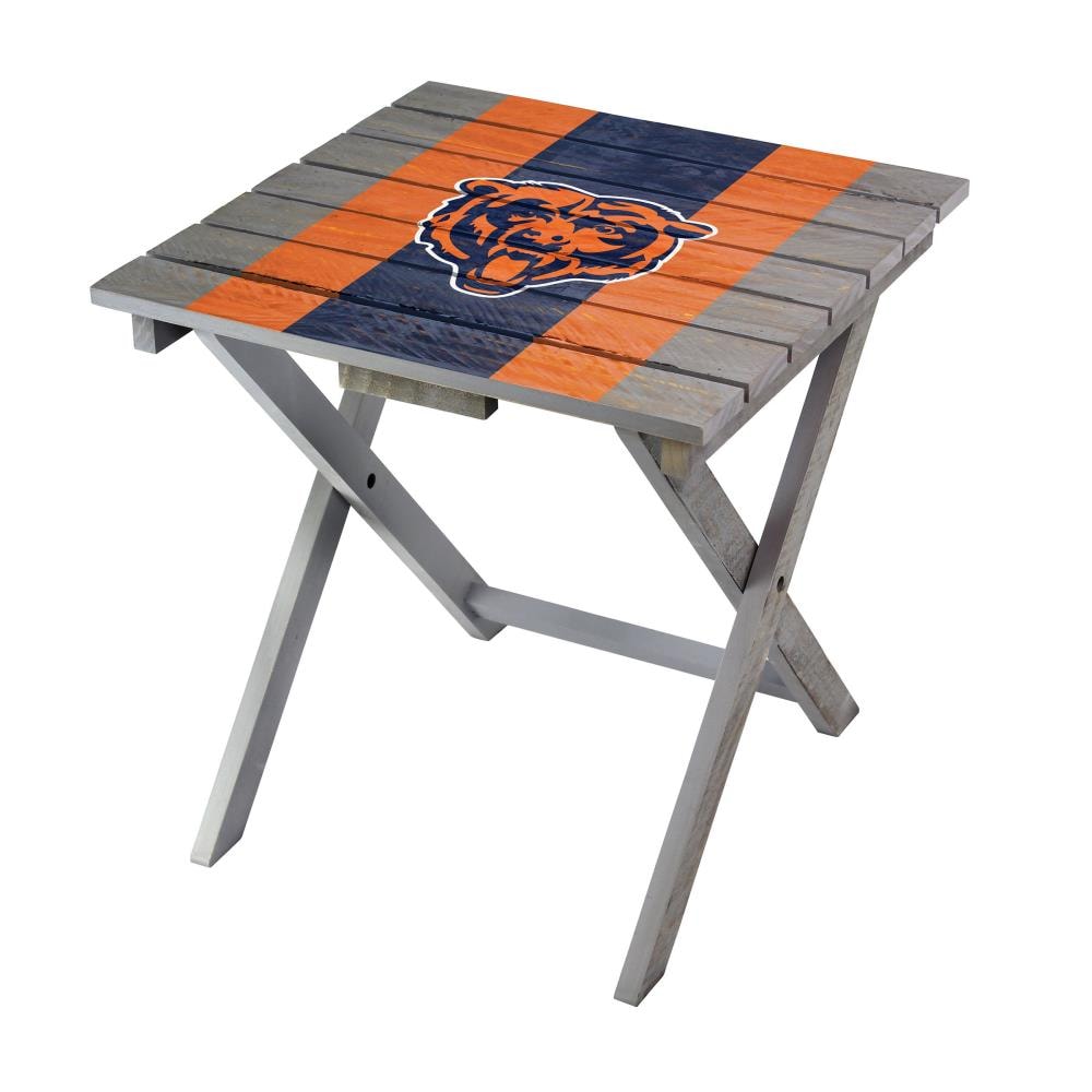 Imperial International Chicago Bears 2-ft x 2-ft Outdoor Square Wood  Multiple Colors/Finishes Folding Accent Table in the Folding Tables  department at