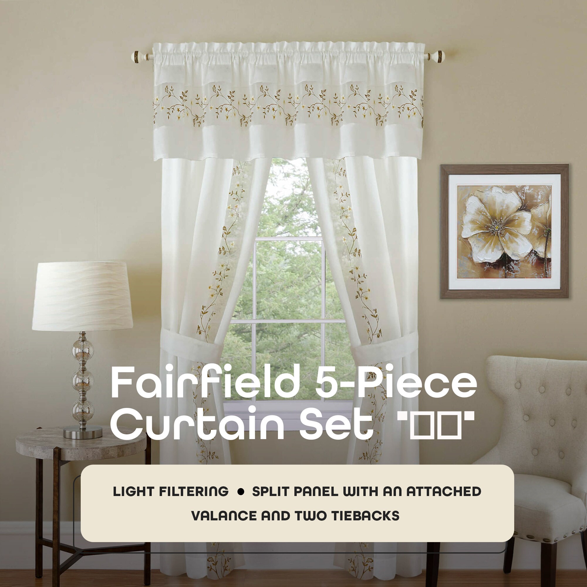 Achim FF5P84WH12 curtains - View #3