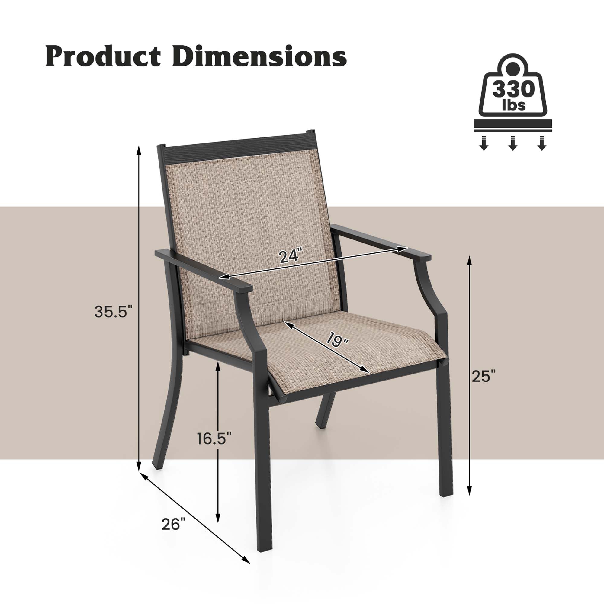 Costway HCST00277 Patio-Chairs - View #2