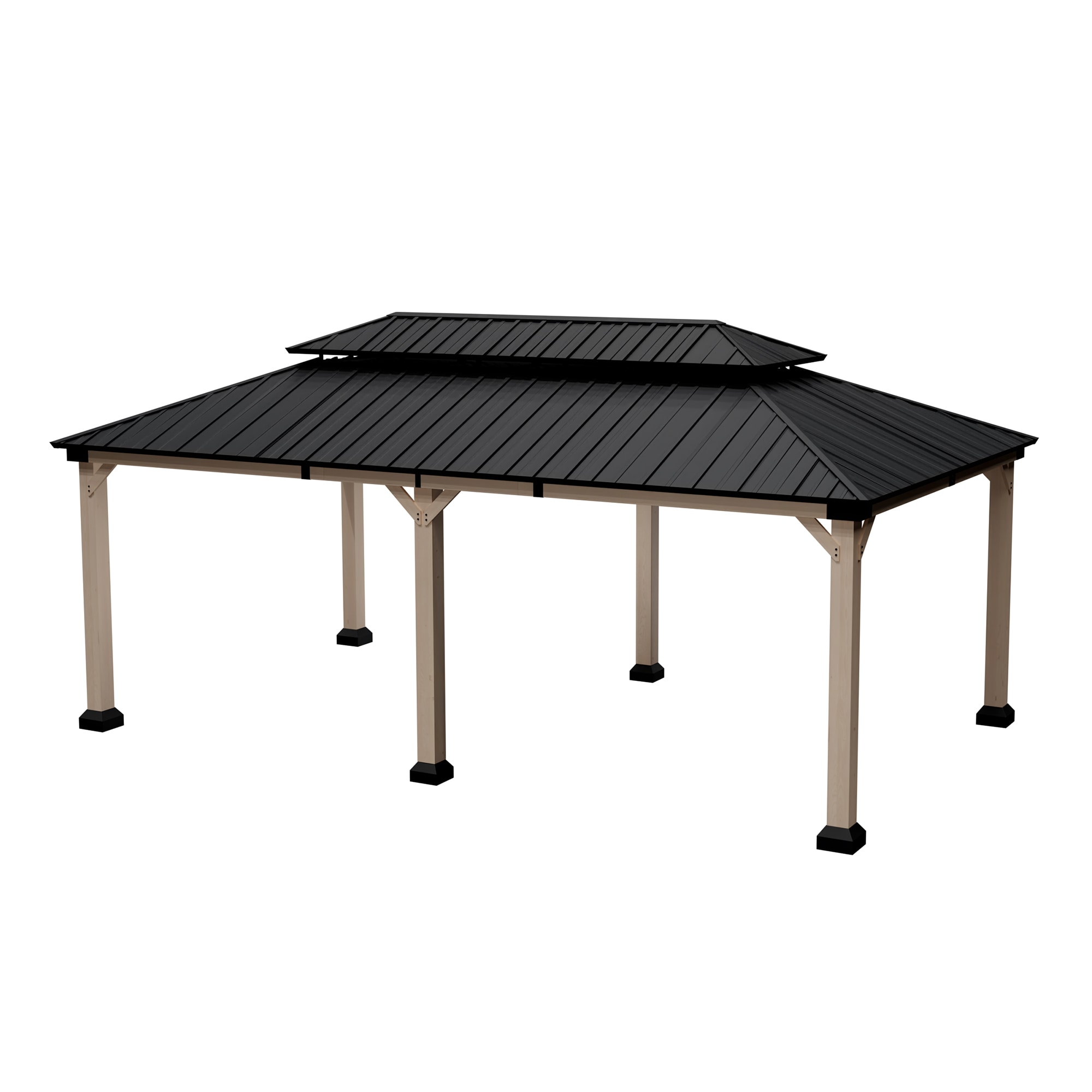 Clihome CL-M1220140 Wood-Resin-Gazebos - View #5