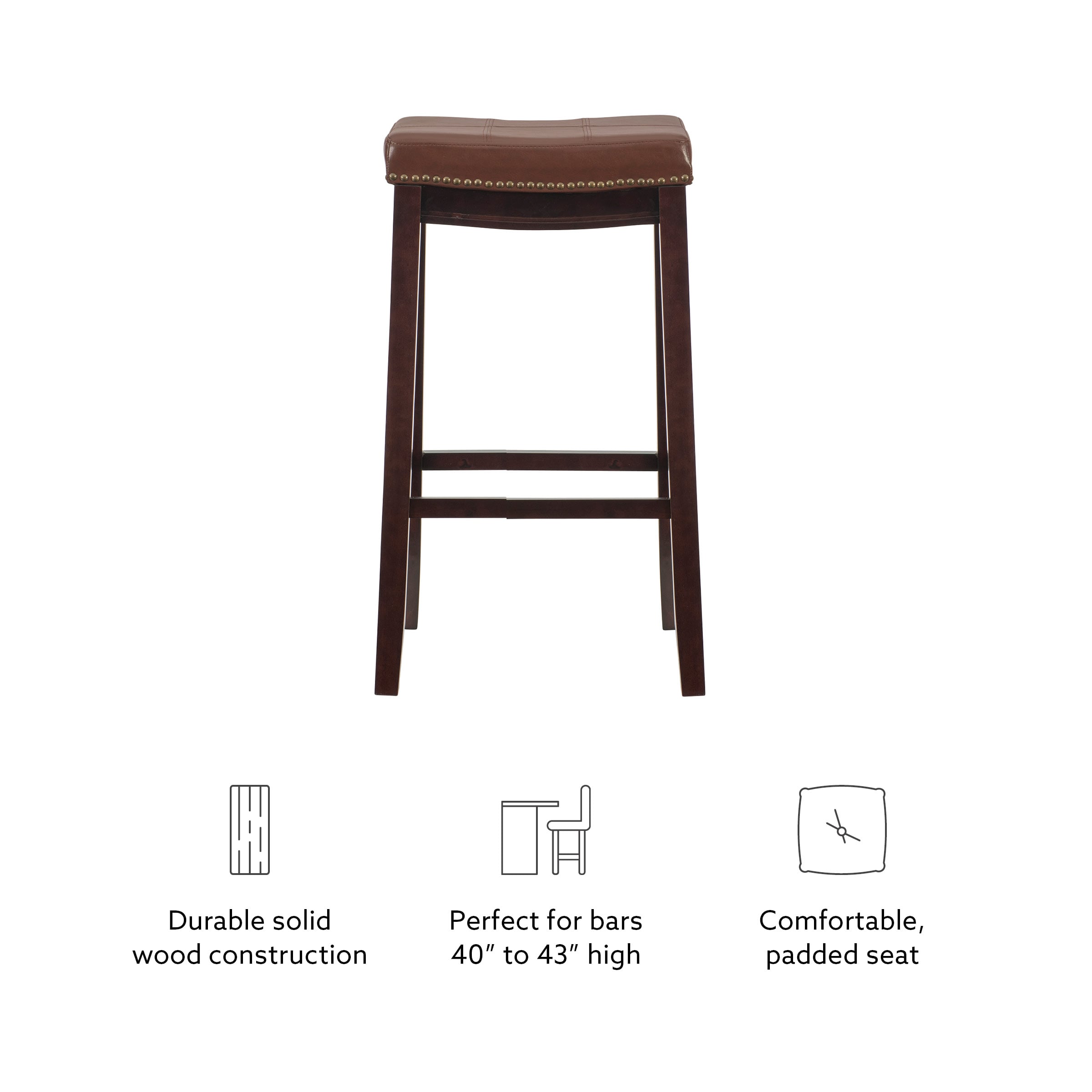 Linon BS234COG01U stools - View #10