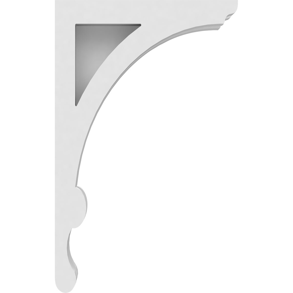 Ekena Millwork CORP01X05X08LE corbels - View #3