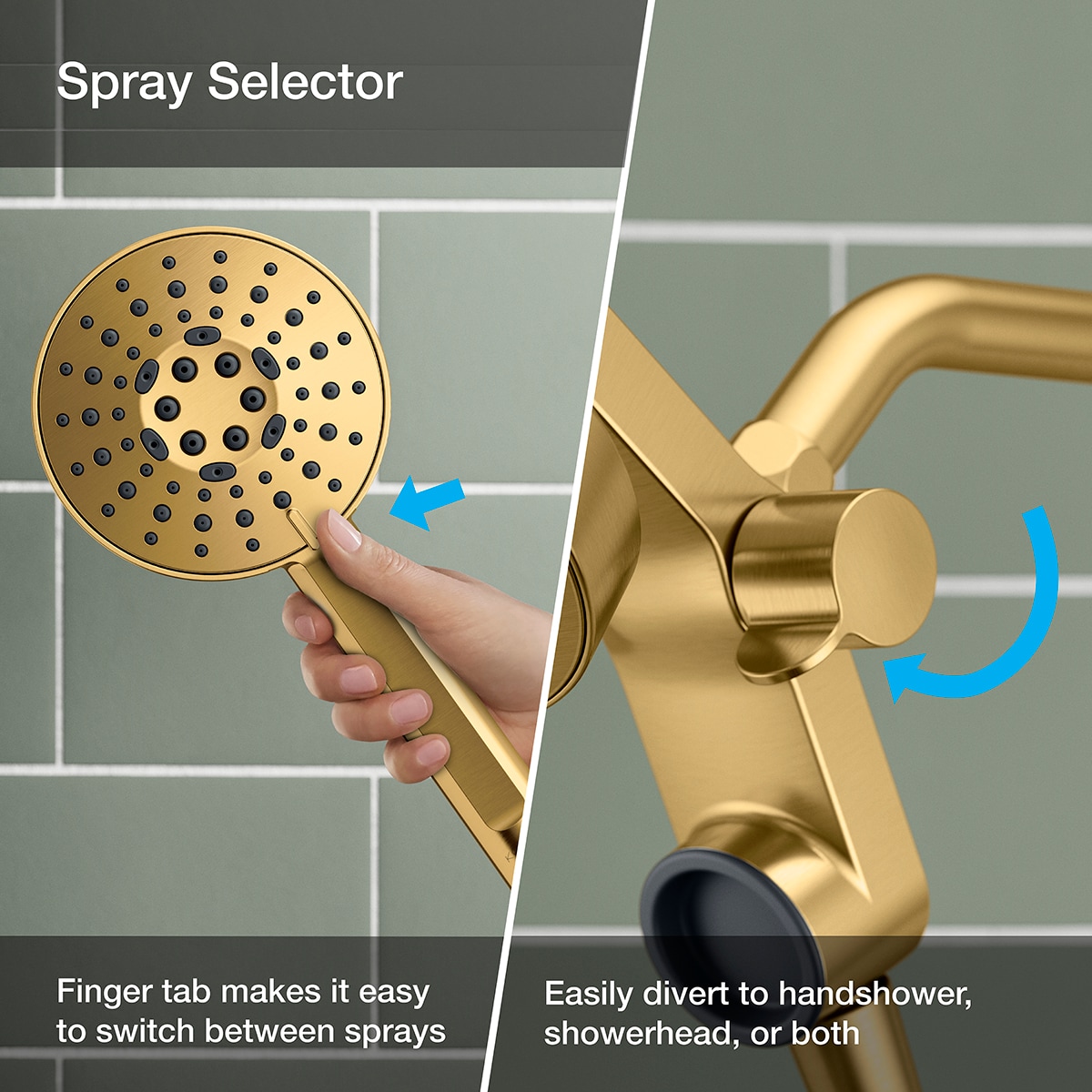 KOHLER REC33409-G-2MB Fixed-Showerhead - View #7