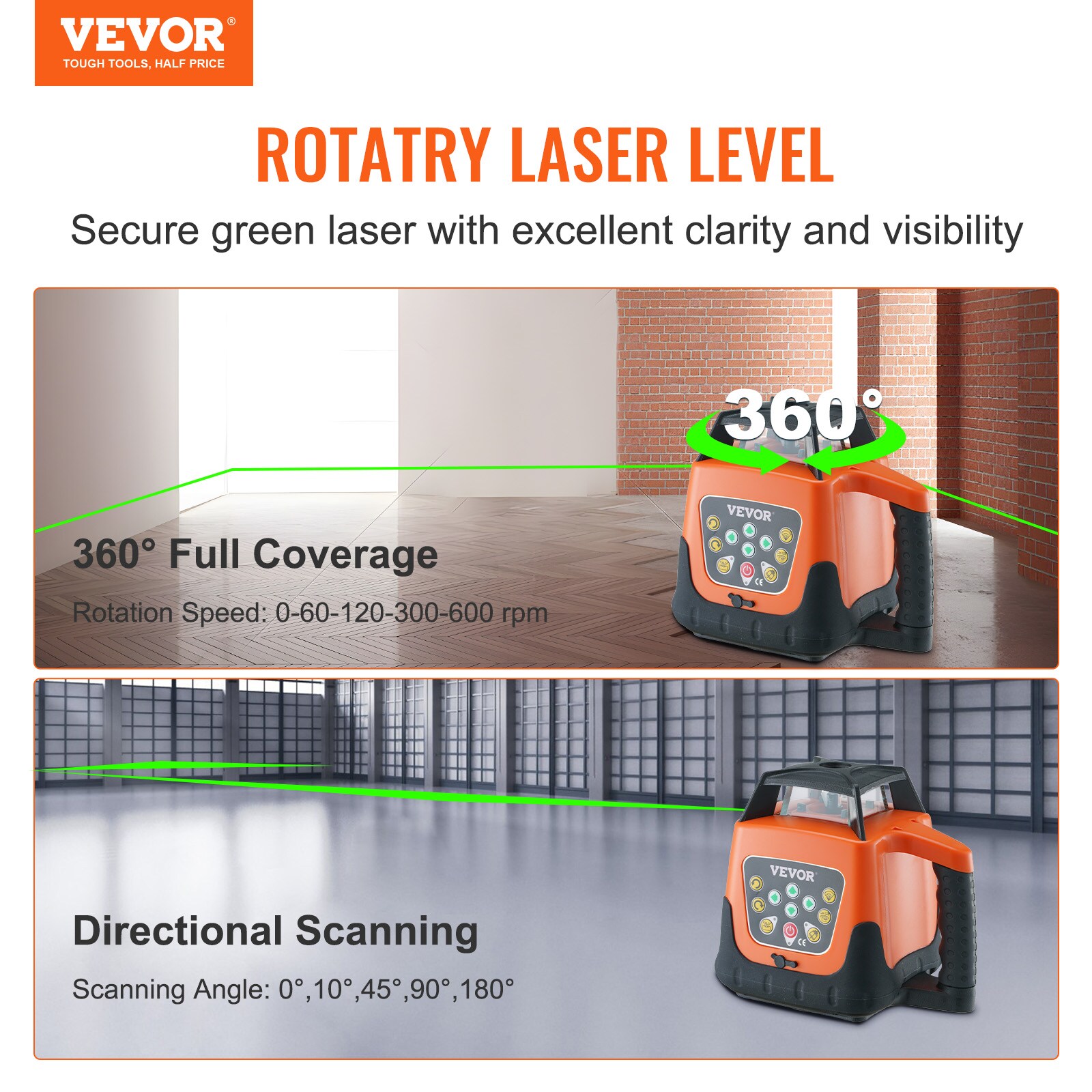 VEVOR XZJG2000FT20MVEDLV1 Laser-Level - View #7