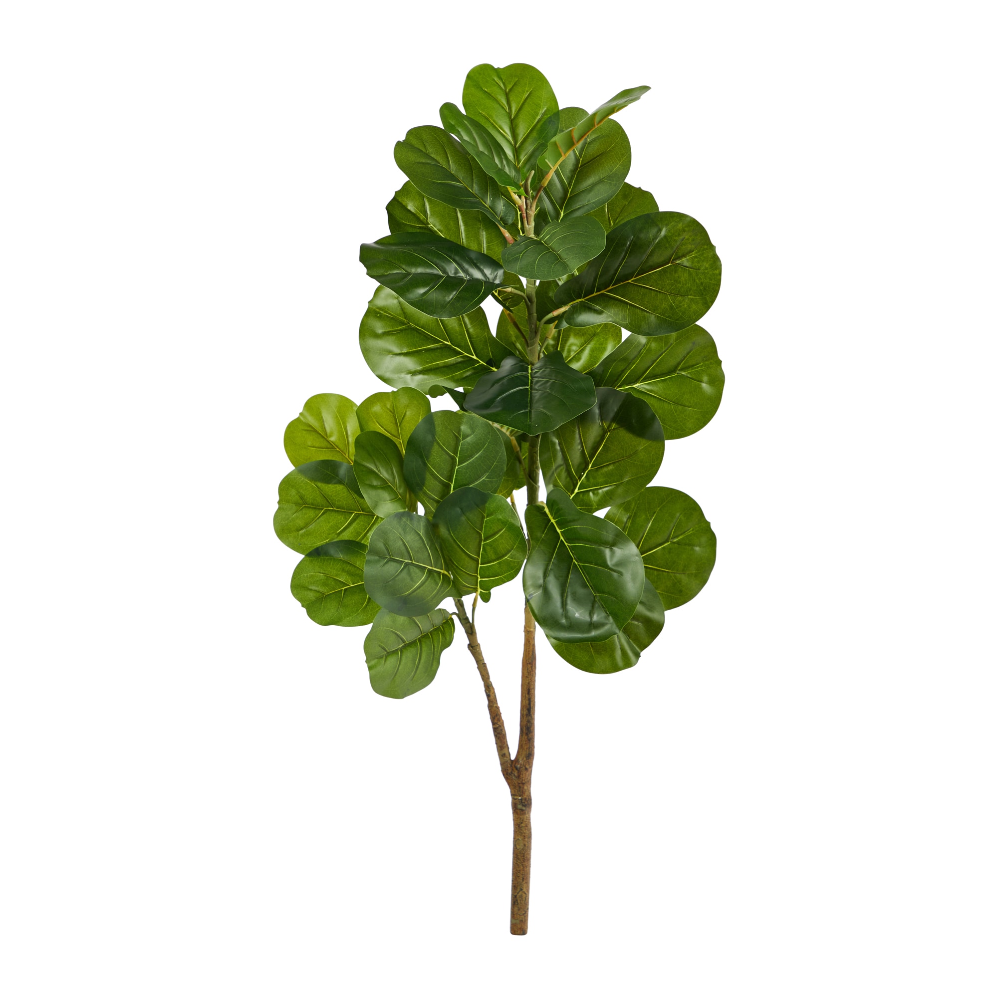 Nearly Natural T2107 42-in Green Indoor Floor Fiddle Leaf Artificial tree