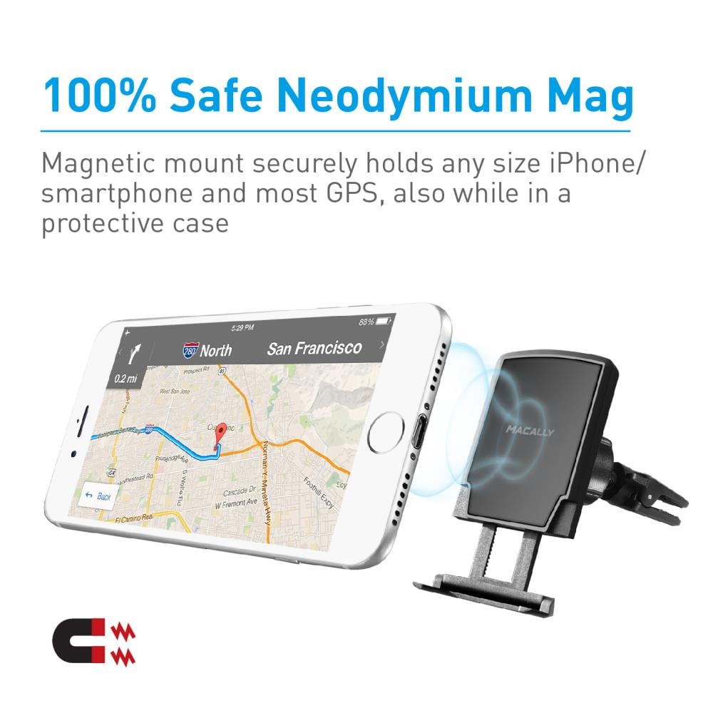 Macally MVENTMAG Cell-Phone-Car-Mounts - View #5