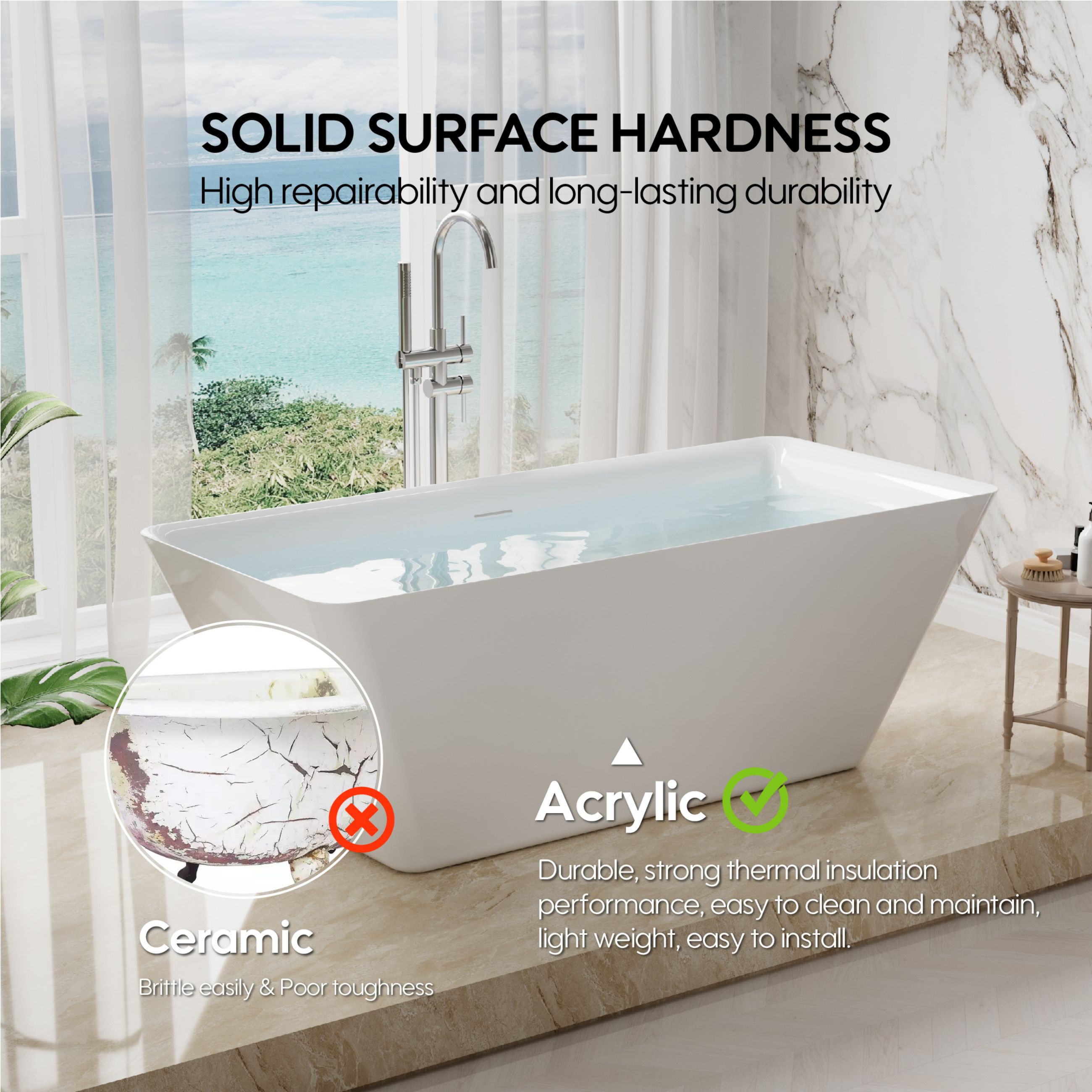 LIVIZA LBTY-VZ66SQU bathtubs - View #10