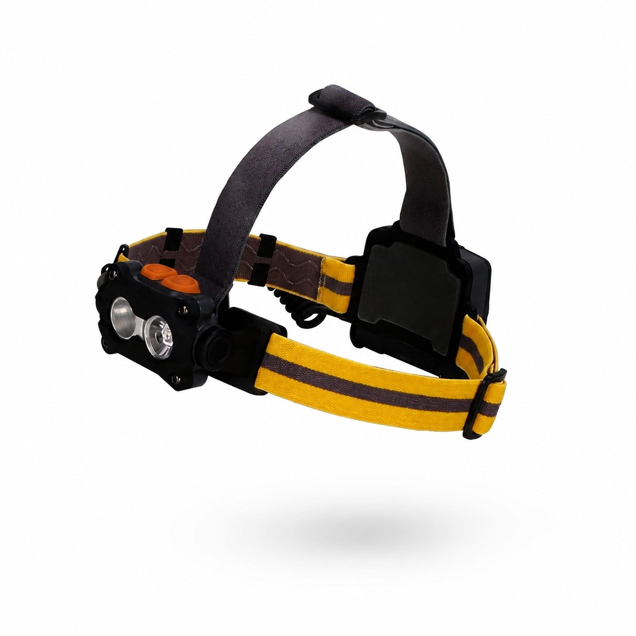 SenQWFa Hardcase LED Headlamp Water Resistant Headlamp for Construction Work Camping and Emergency Light Includes power cells Pack of 1 #LDC0818C356