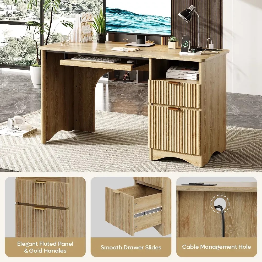 Bestier LOW-H106413SUS-LOG desks - View #3