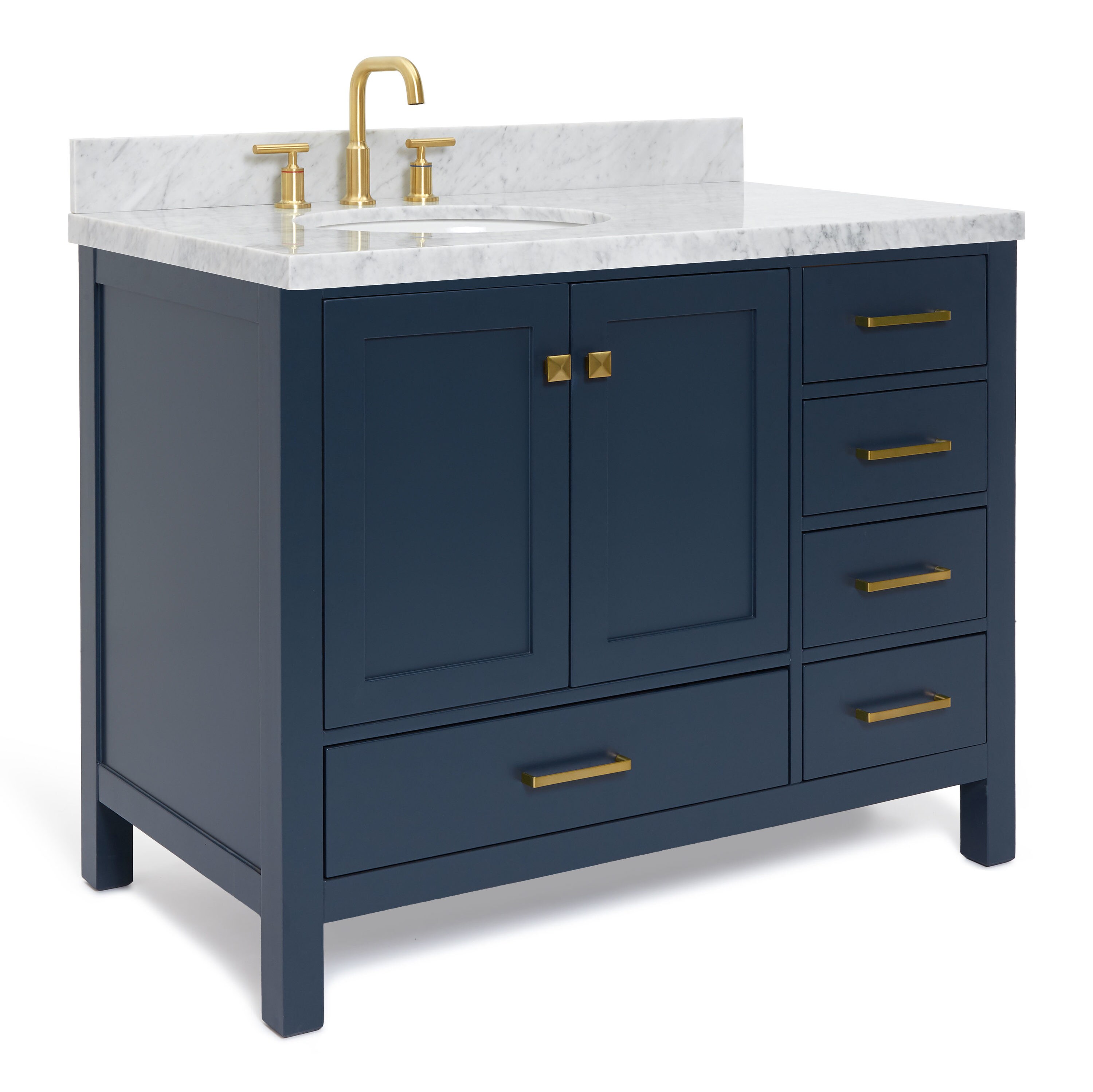 ARIEL A043S-L-VO-MNB Bath-Vanity-Combo - View #3