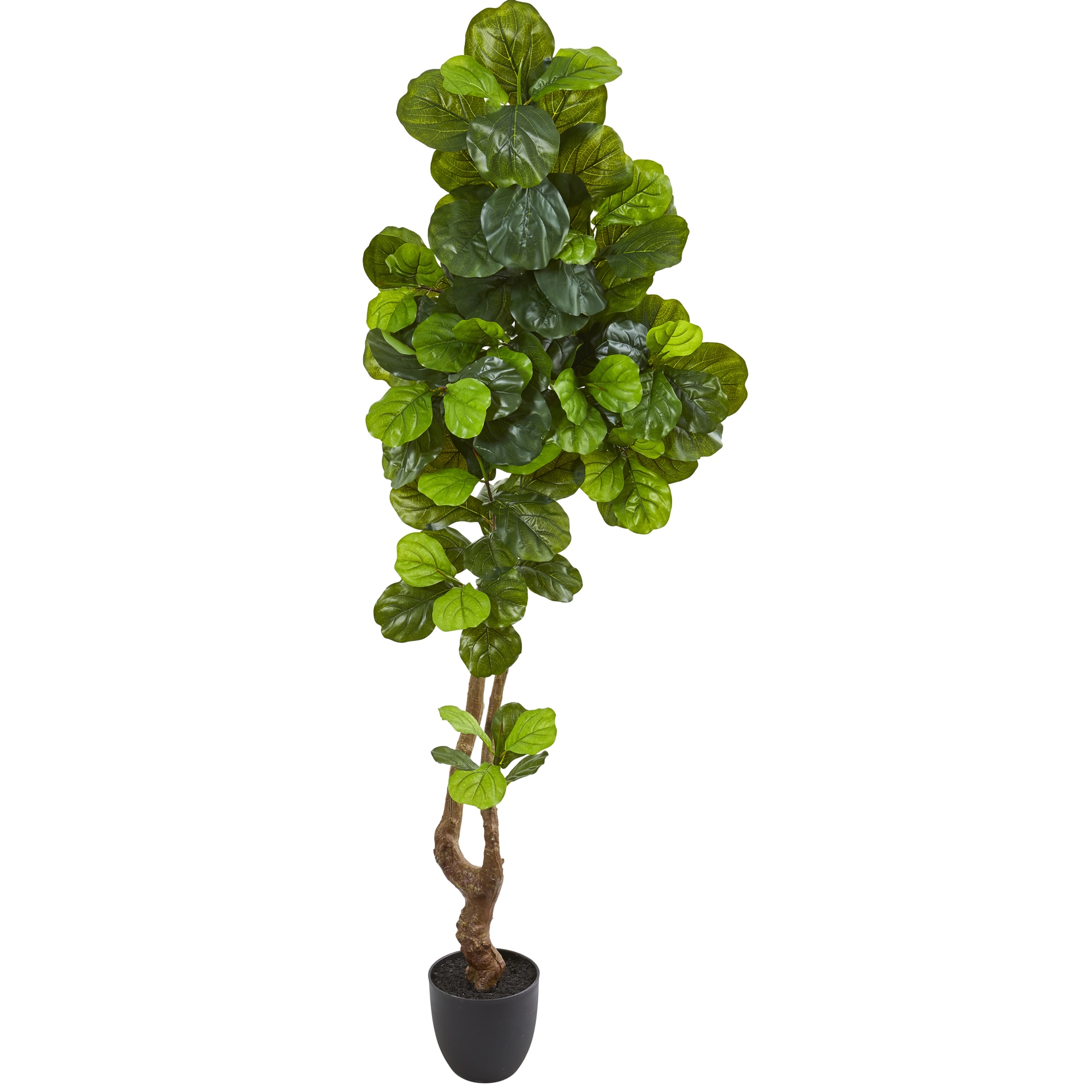 Nearly Natural 9116 78-in Green Indoor Fiddle Leaf Artificial Tree