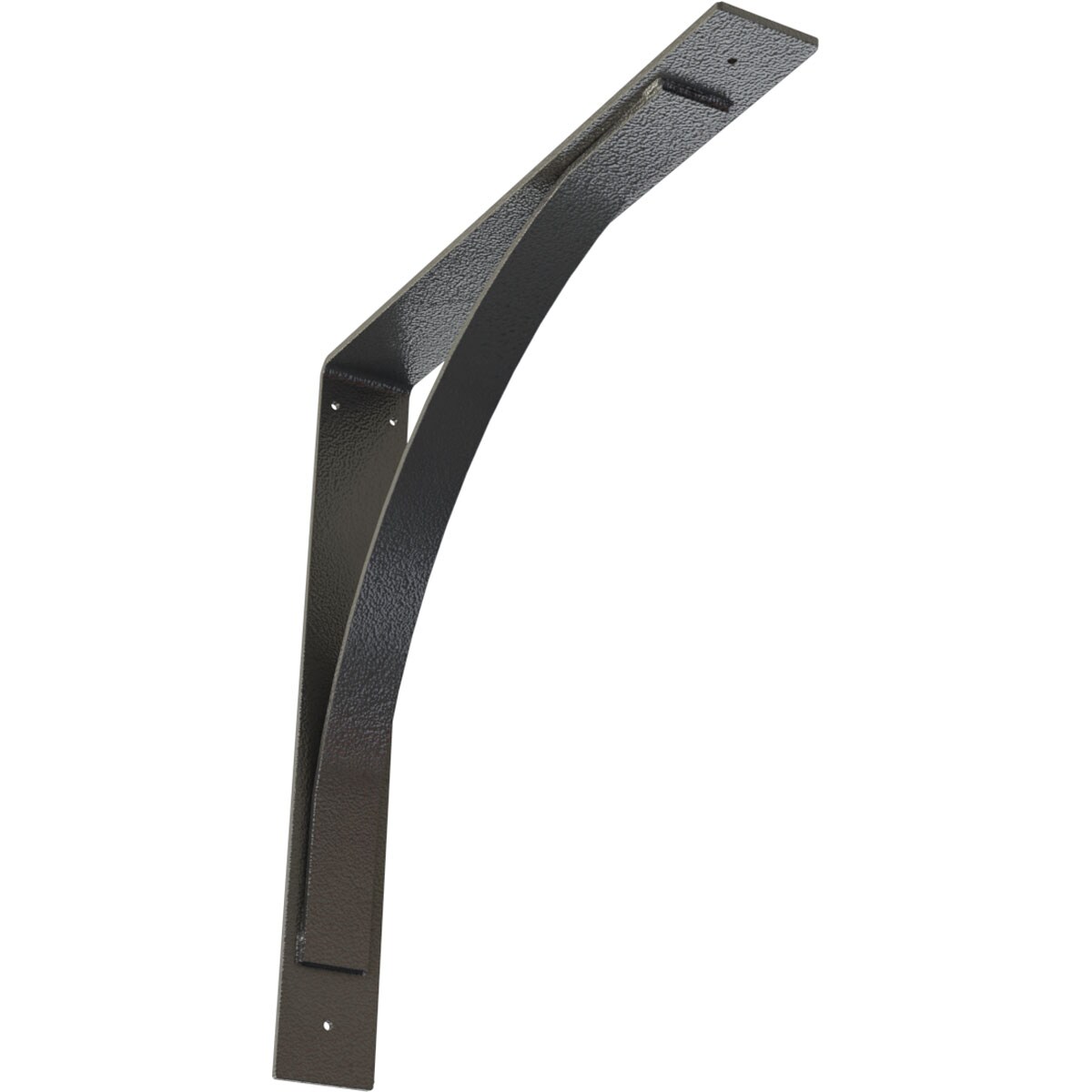 Ekena Millwork BKTM03X22X22MOHGY Morris Morris 22-in x 3-in x 22-in Gray Steel Mounting bracket