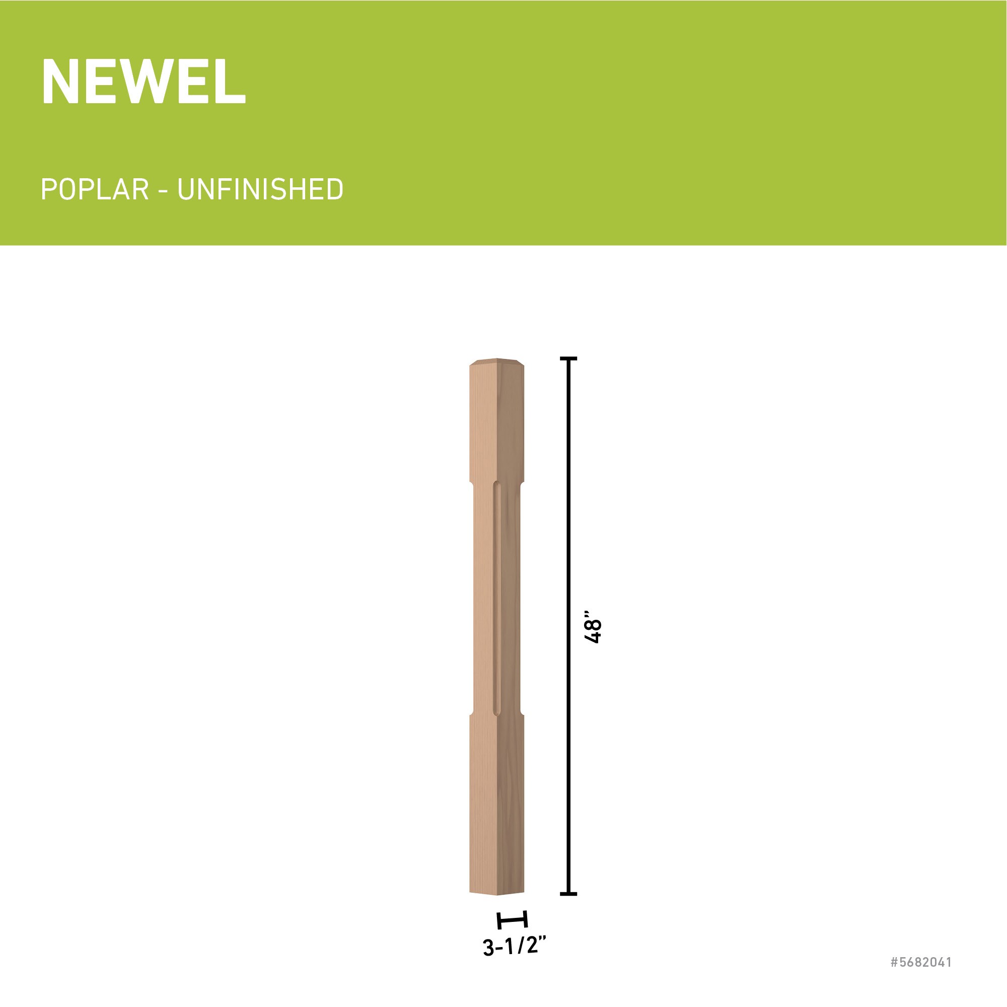 L.J. Smith Stair Systems LJC-4000-P Interior-Stairpart-Newel-Posts - View #3