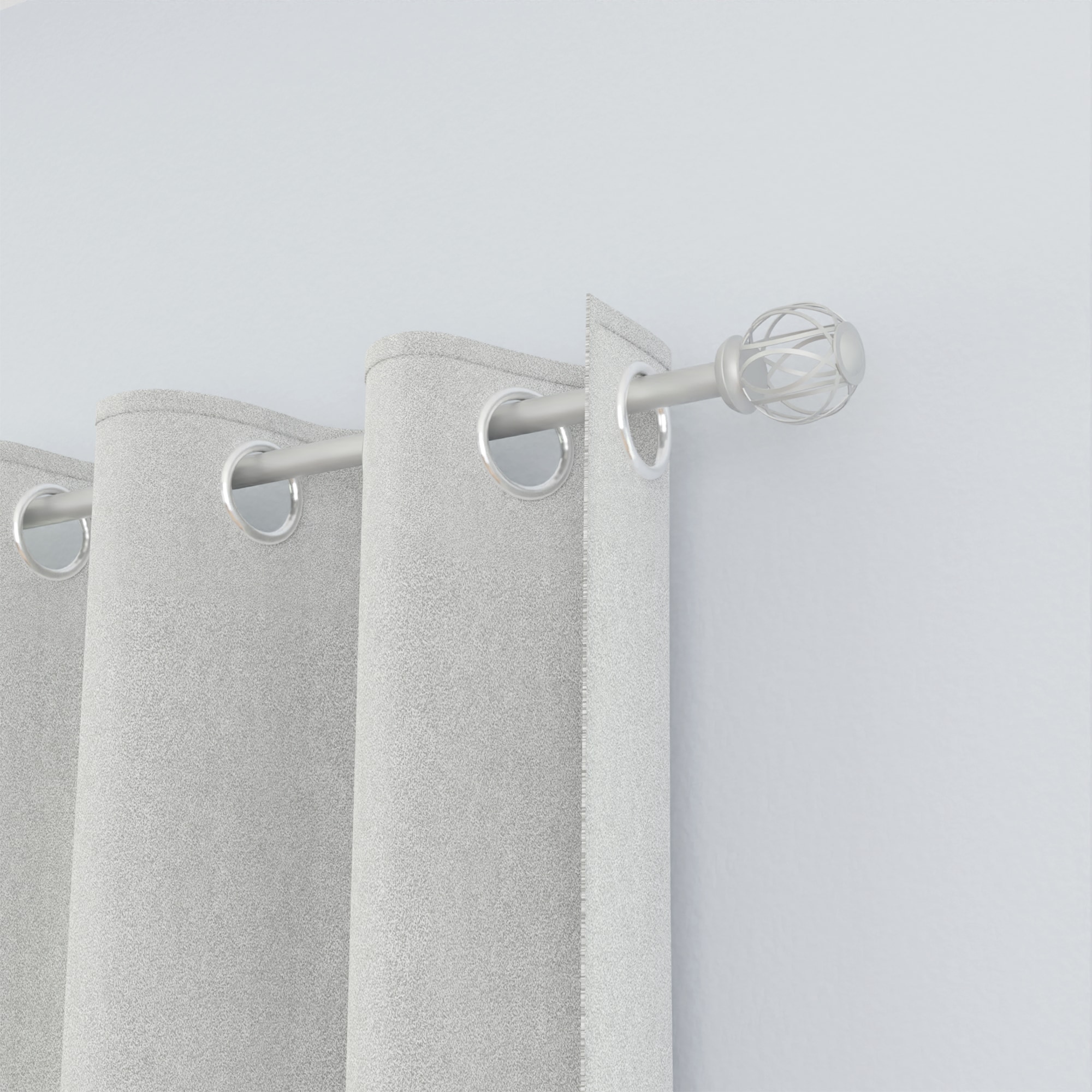 Style Selections FSI 1475F BNIC Curtain-Rods - View #2