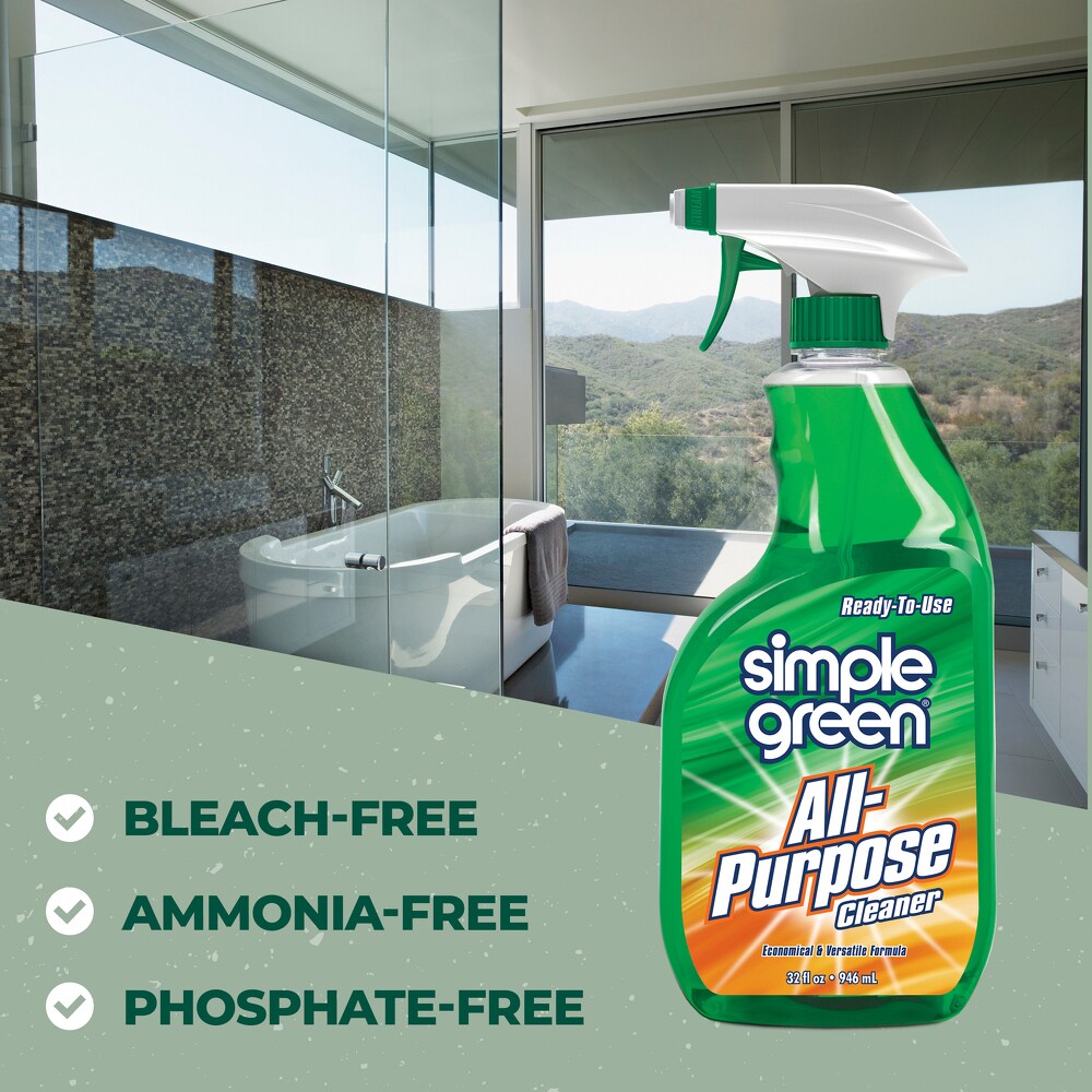 Simple Green All-Purpose Cleaner (140 oz. Refill + 32 oz. Trigger Spray)