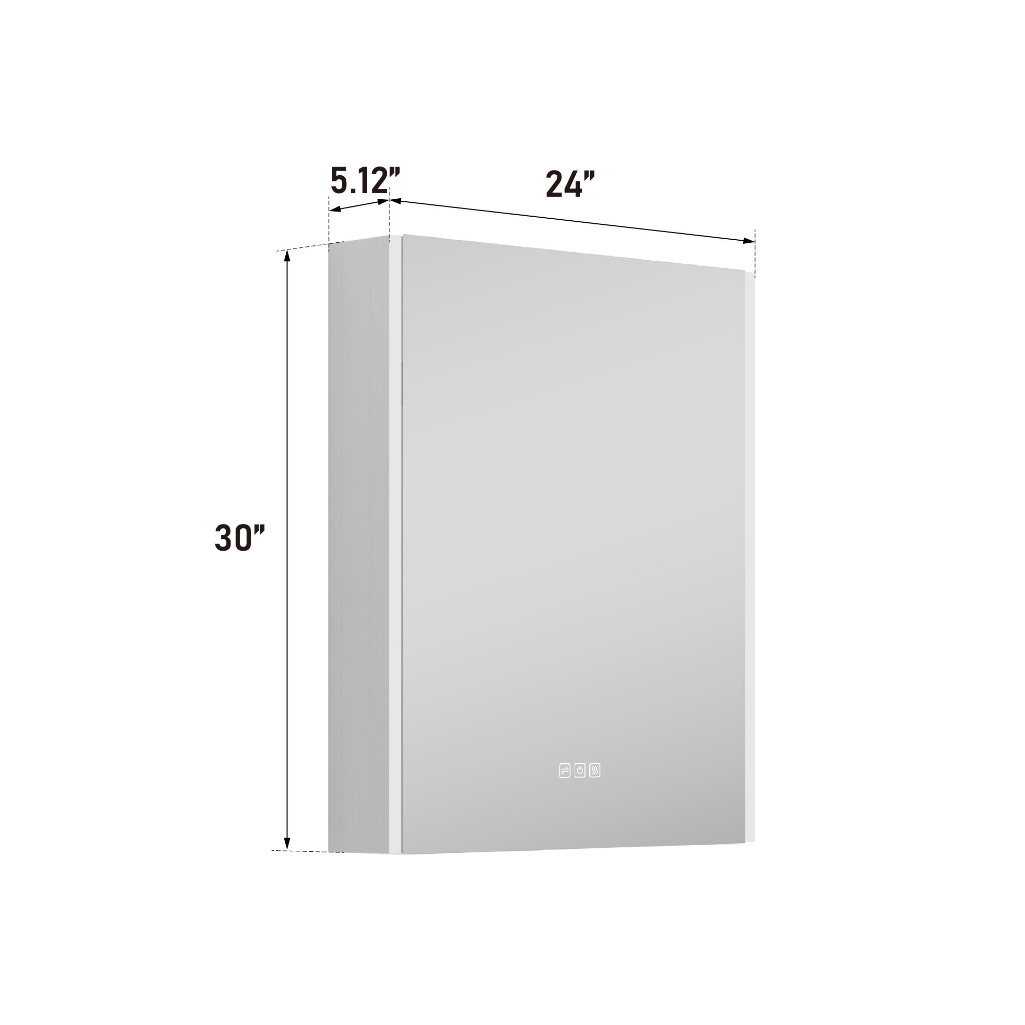 CALVON M14ABMR2430R Bathroom-Medicine-Cabinets - View #10