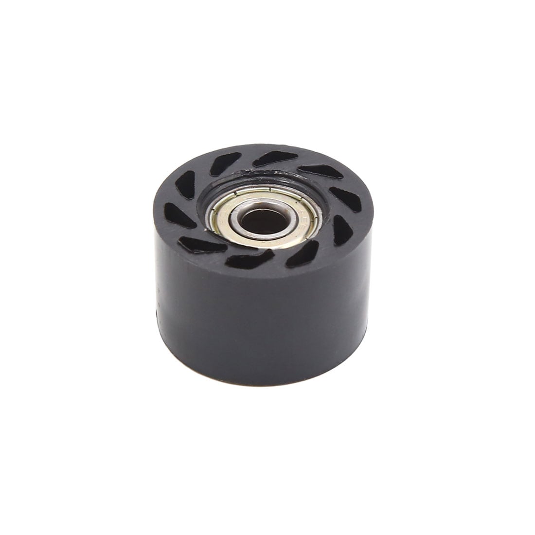 Unique Bargains 8mm Hole Chain Roller Pulley Slider Tensioner Wheel Guide Black for Honda CRF #S26020400UX7320